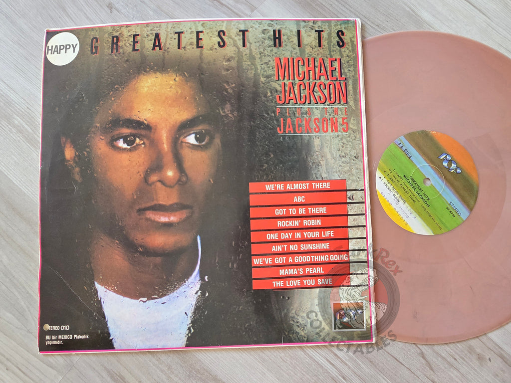 Michael Jackson Plus The Jackson 5 – 18 Greatest Hits Turkish Pressing Colored Vinyl Turkey Edition