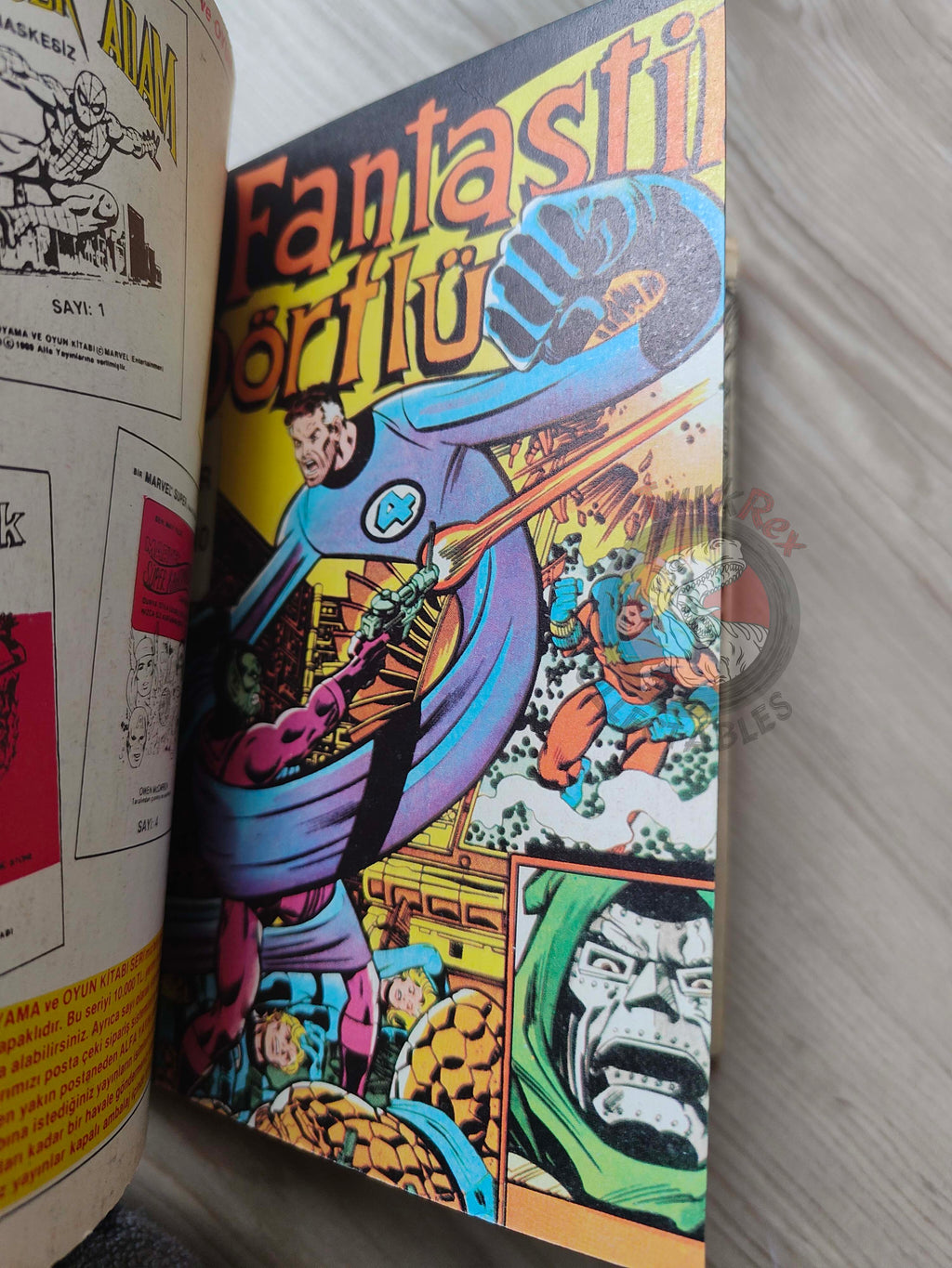 Fantastic Four Special Issue 1989 Turkish Comic Turkey #245 - #258