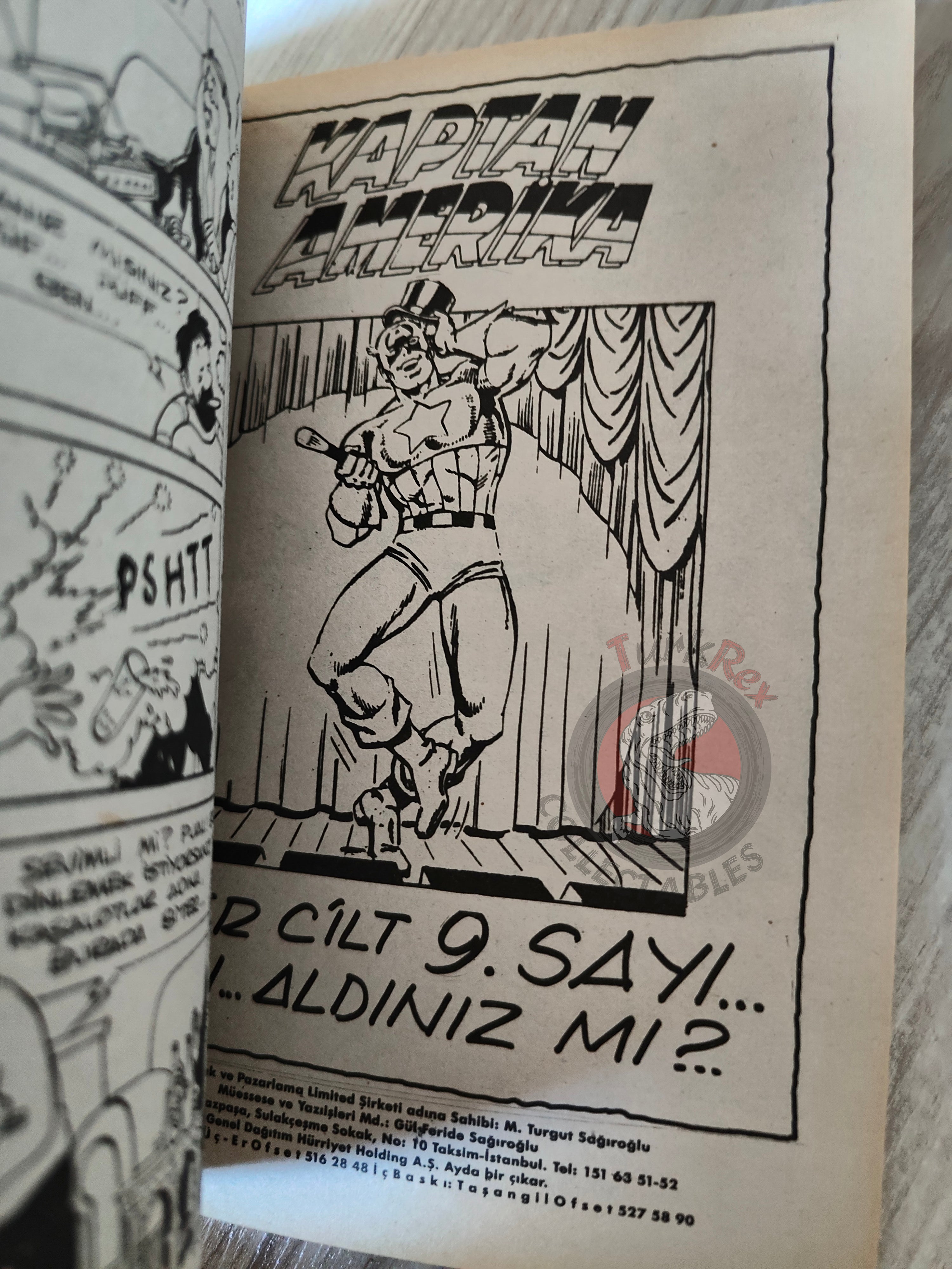 Tintin – Land of Black Gold mid 1980s Turkish Edition Comic Turkey 2