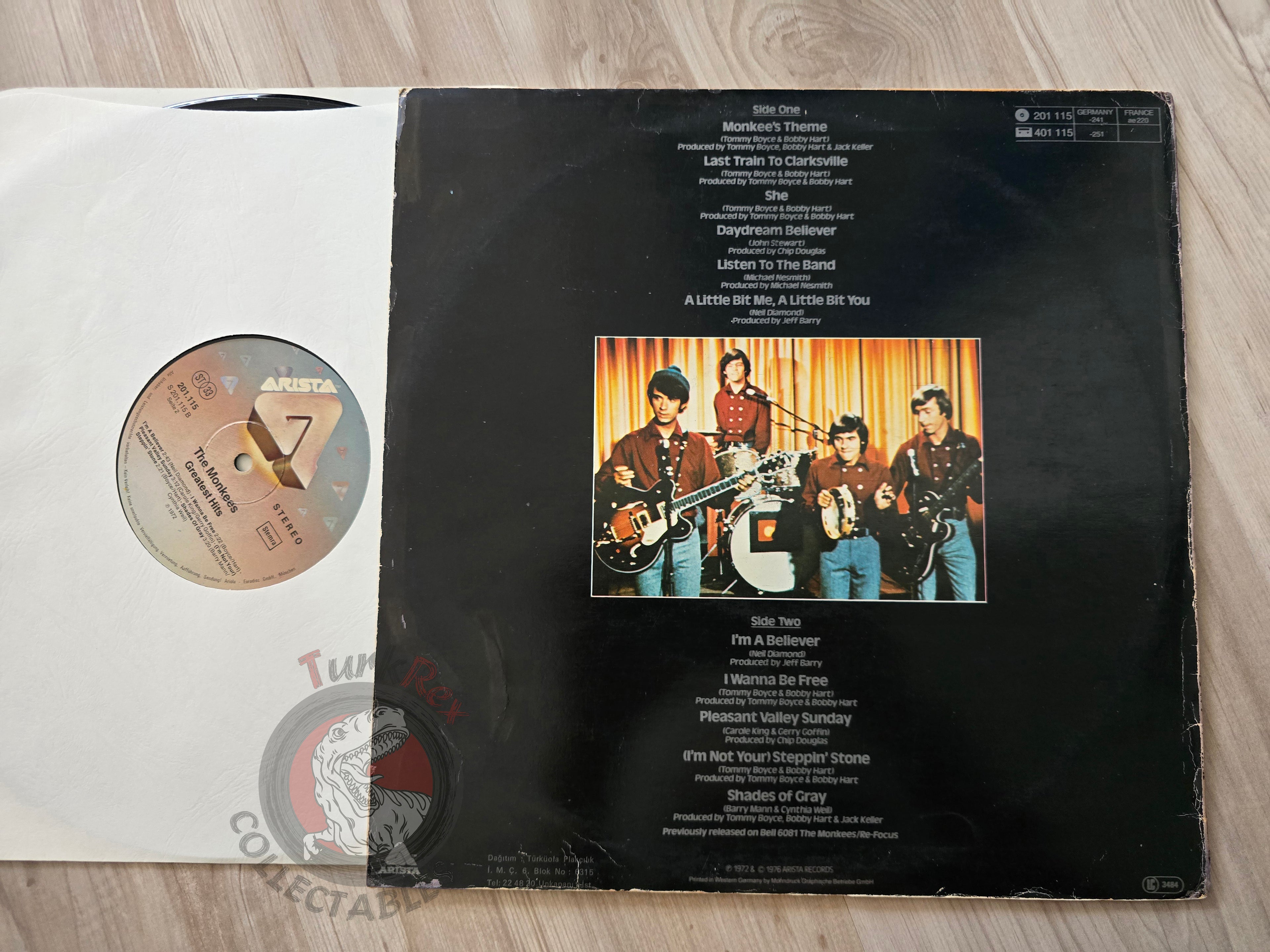 The Monkees – The Monkees Greatest Hits Turkish Pressing Vinyl Turkey Edition
