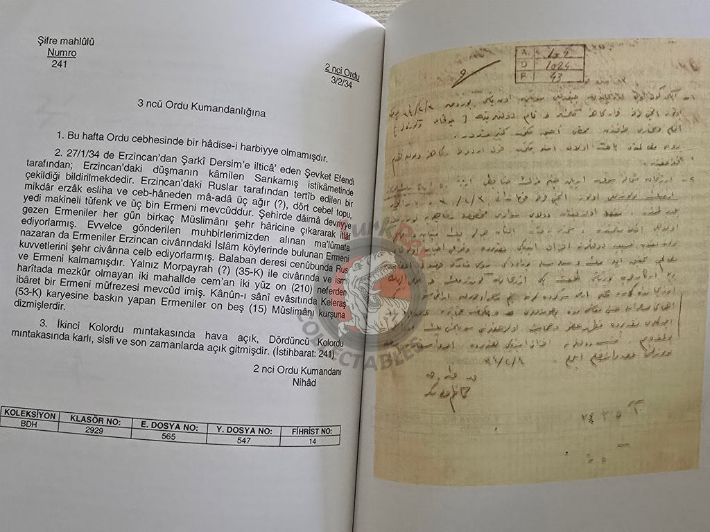 Armenian Activities in the Archive Documents 1914–1918 Turkish Book Turkey Armenia English