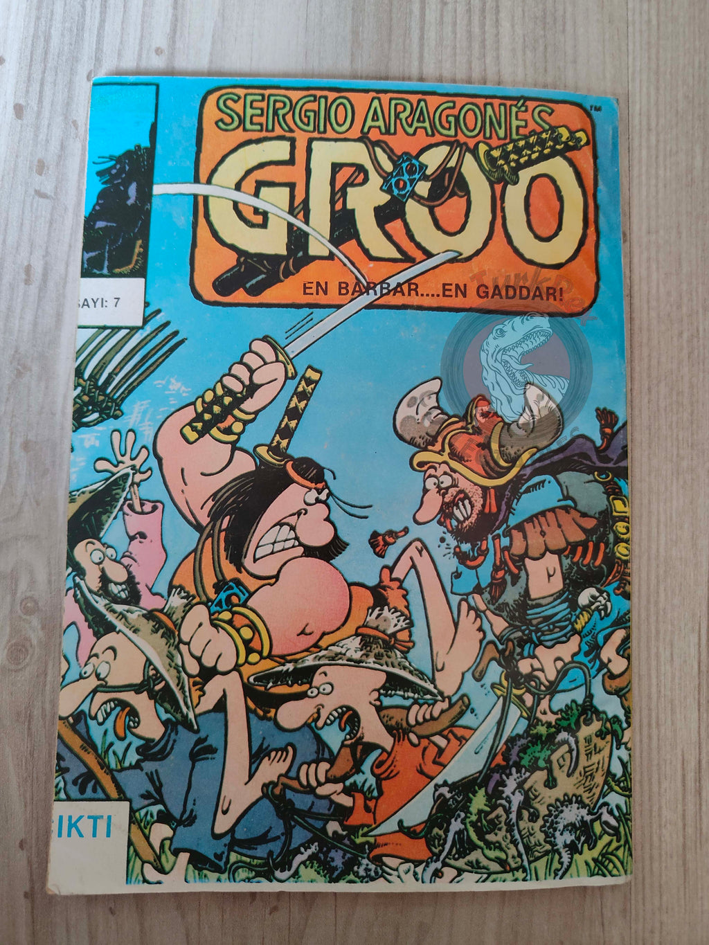 Süper Korku Cilt #26 late 80s Turkish Comic Turkey Warren Creepy Eerie Boris Vallejo
