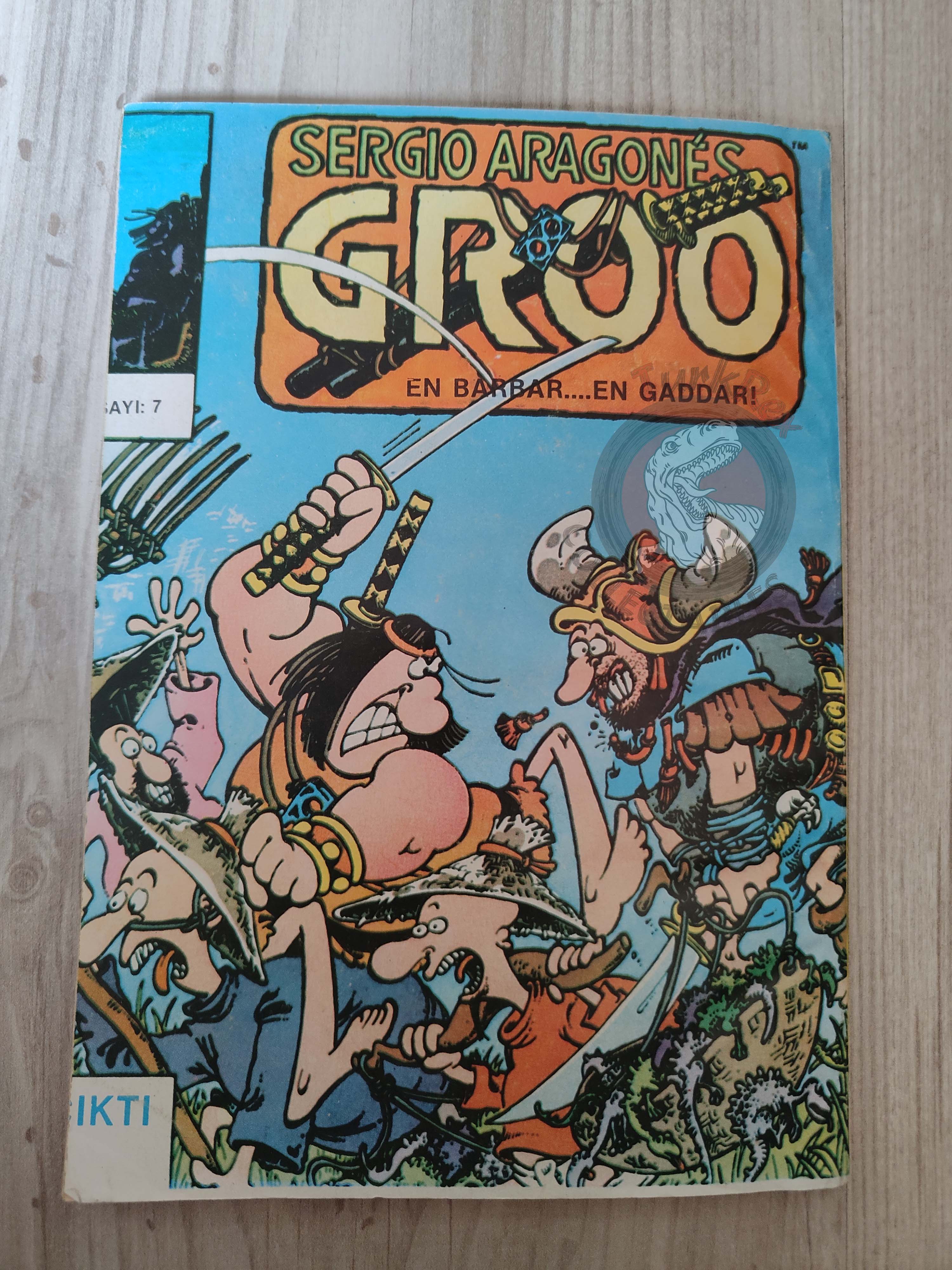 Süper Korku Cilt #26 late 80s Turkish Comic Turkey Warren Creepy Eerie Boris Vallejo