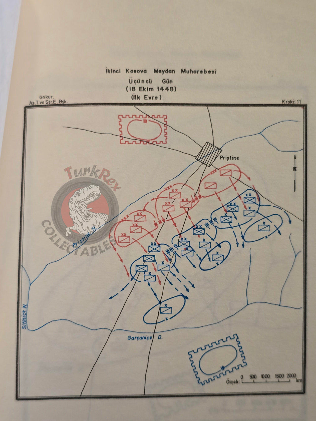The Battles of Varna and Second Kosovo 1986 Turkish Book Military Ottoman Empire Maps Murad II