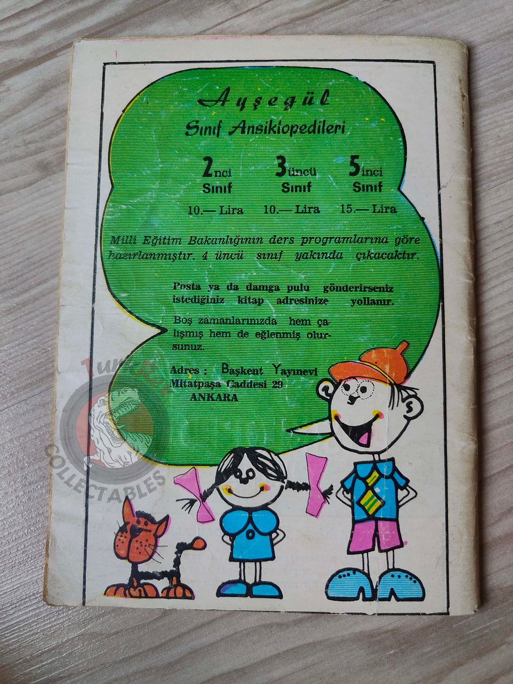 Mickey Mouse Mag #10 1970 Turkish Comic Turkey Walt Disney Donald Duck