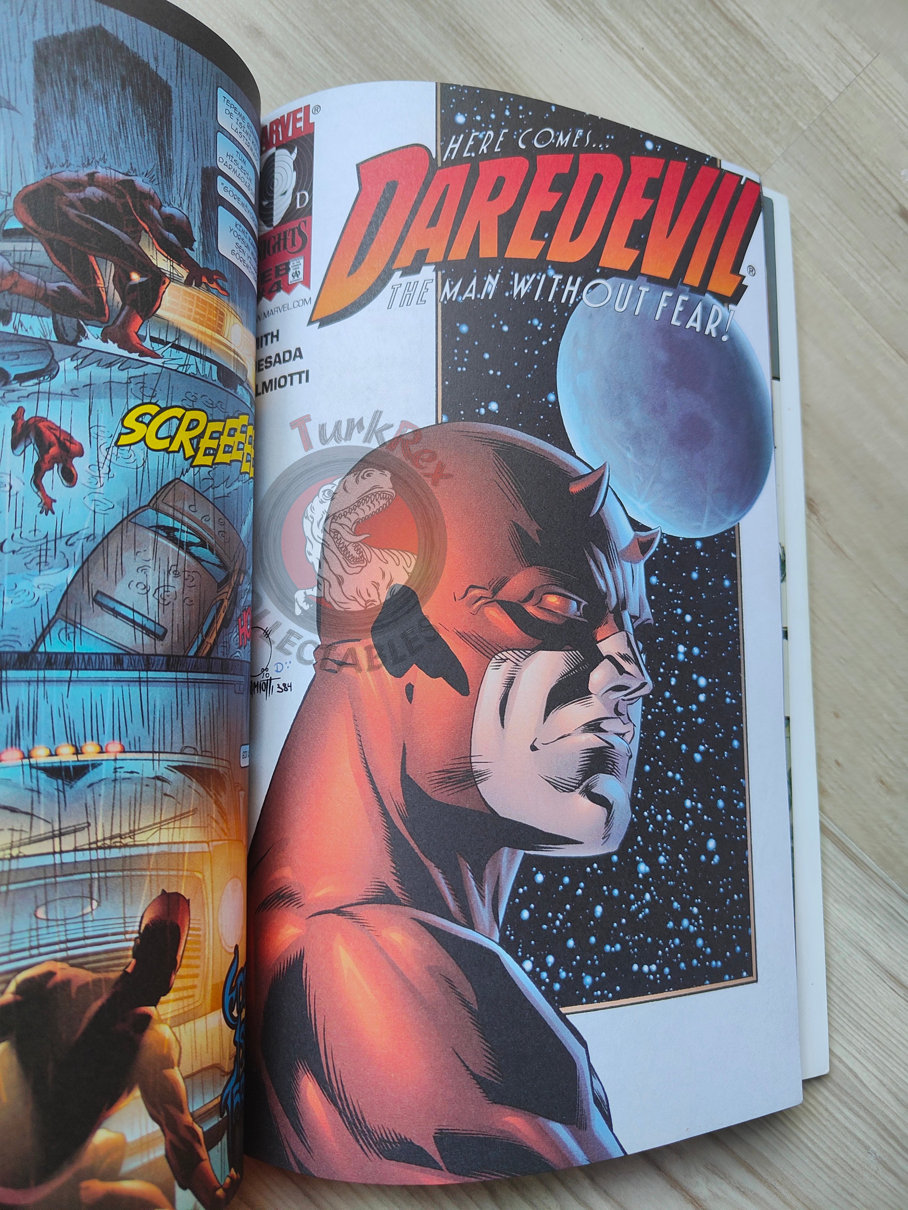 Daredevil Volume #1 Turkish Comic Turkey Marvel Knights #1–6
