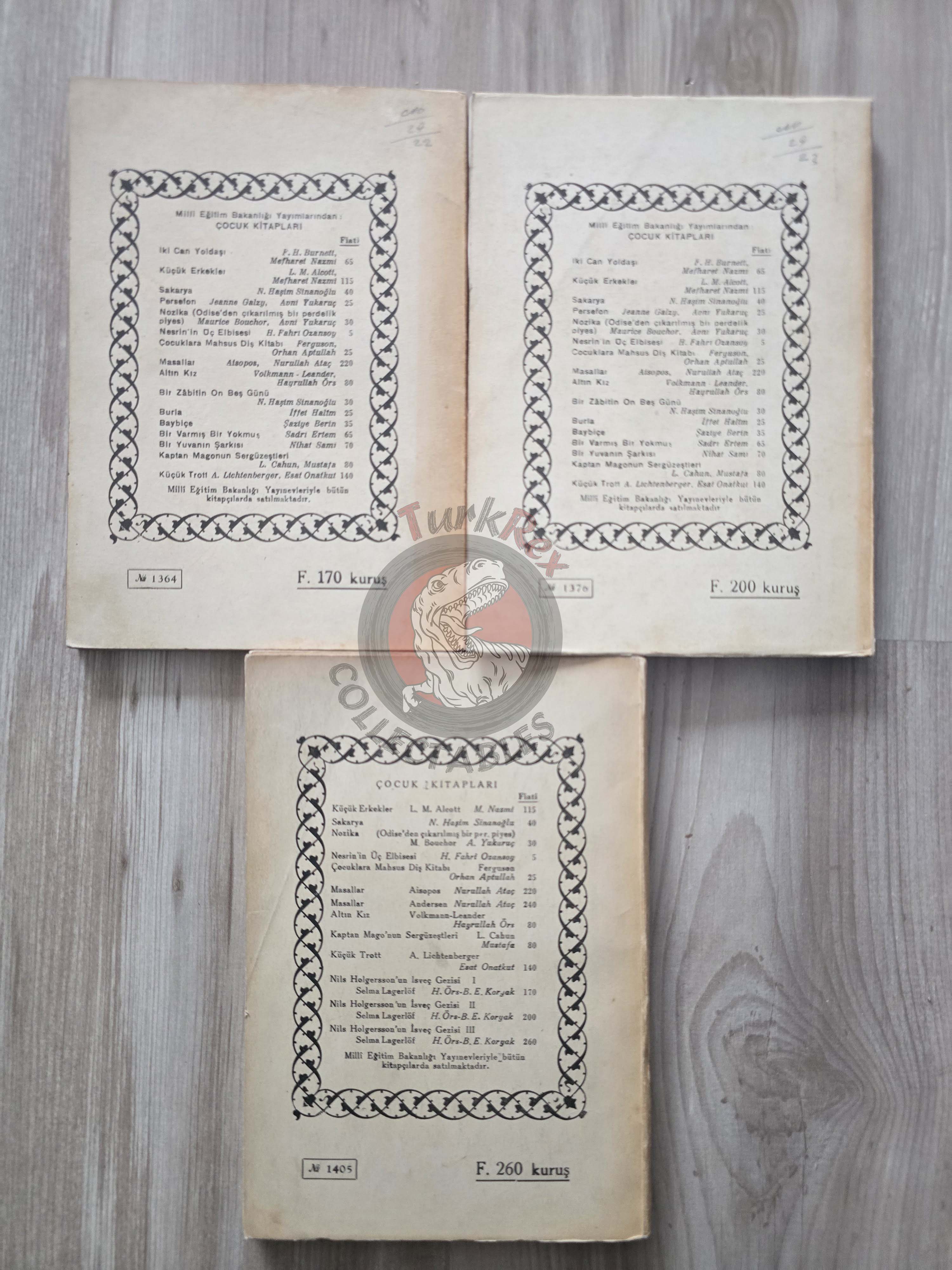 Selma Lagerlöf – The Wonderful Adventures Of Nils 1951 1st Illustrated Turkish Book Turkey