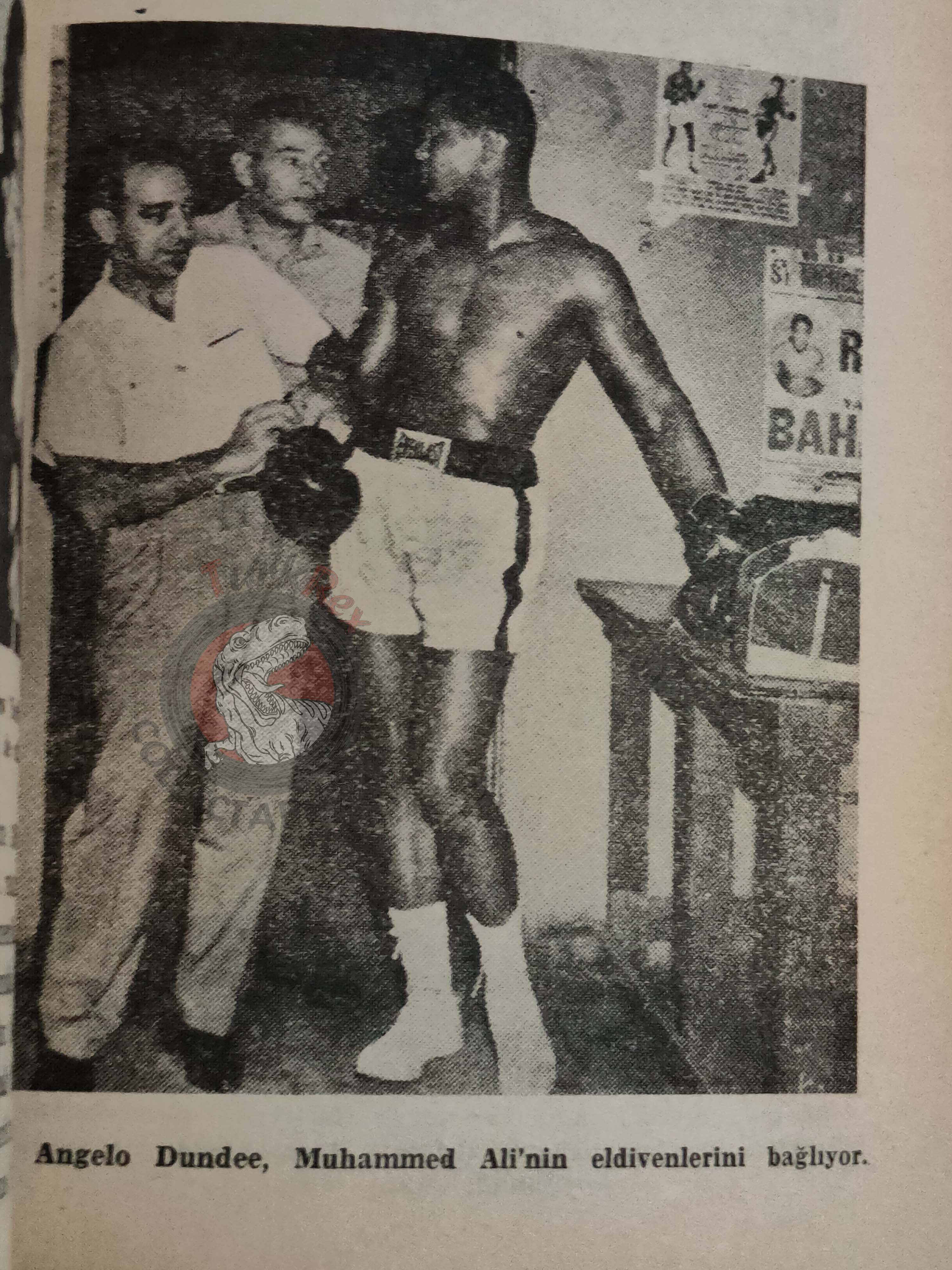 Muhammad Ali Biography 1975 Turkish Book Turkey Only Bio Illustrated