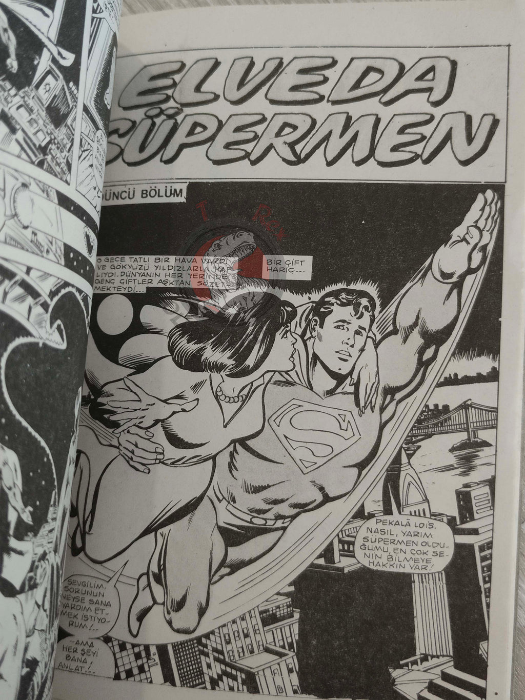 Superman Vol #68 1995 Turkish Comic Turkey #373 #374 #375 Justice League of America