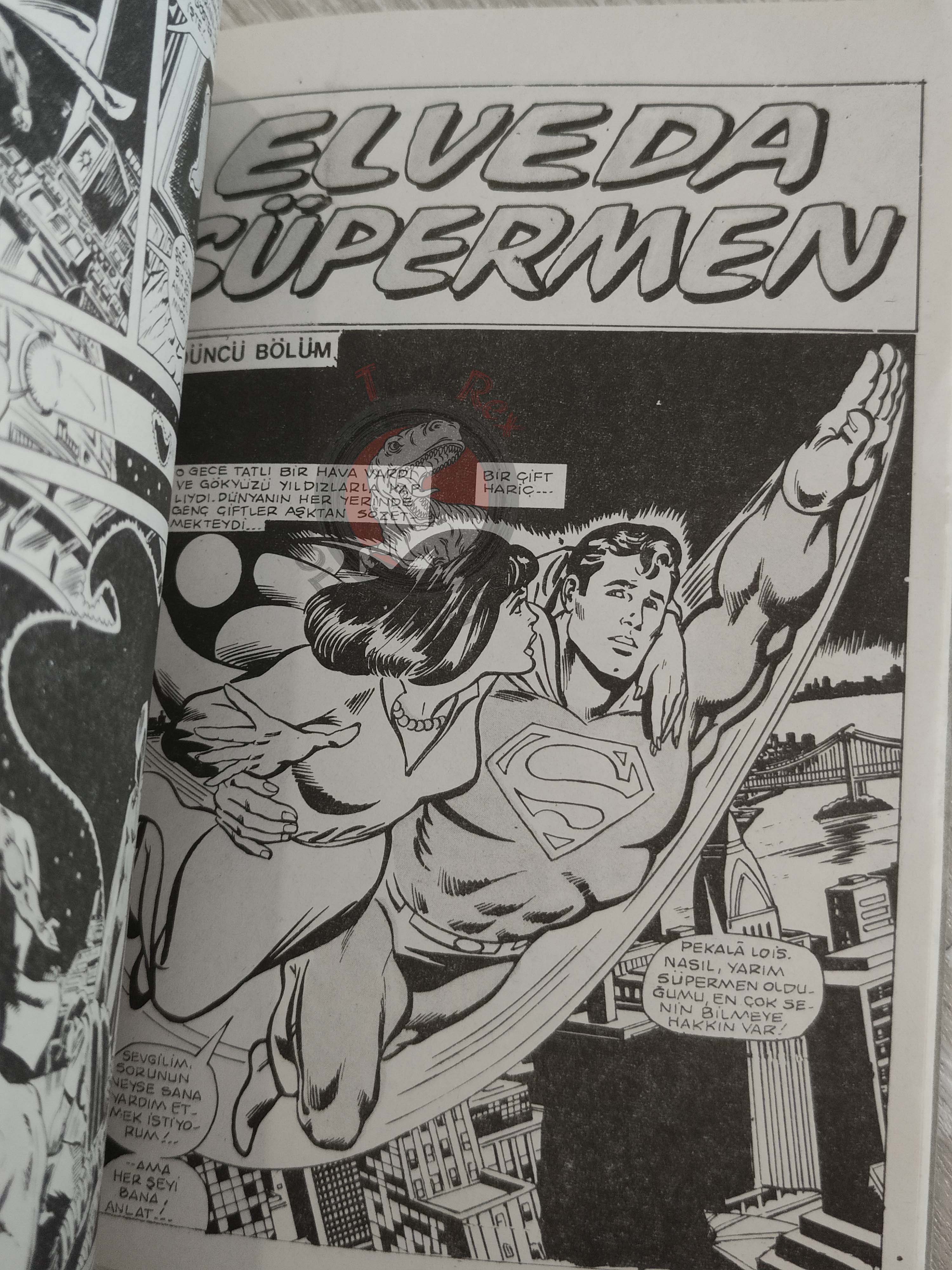 Superman Vol #68 1995 Turkish Comic Turkey #373 #374 #375 Justice League of America