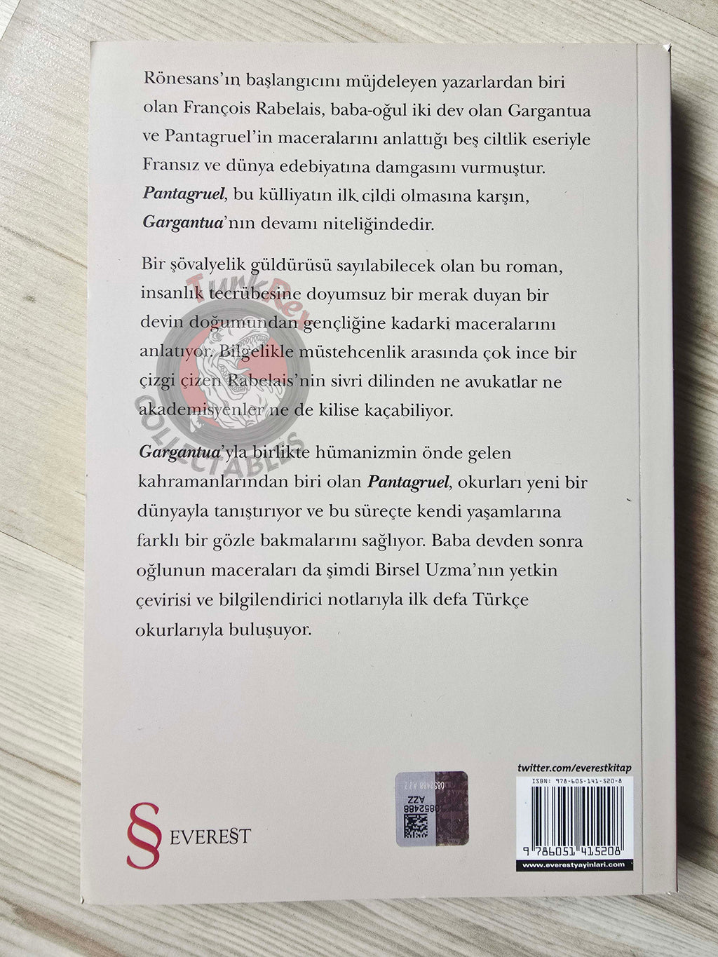 François Rabelais – Pantagruel 2012 Turkish Book Turkey Illustrated Gustave Dore