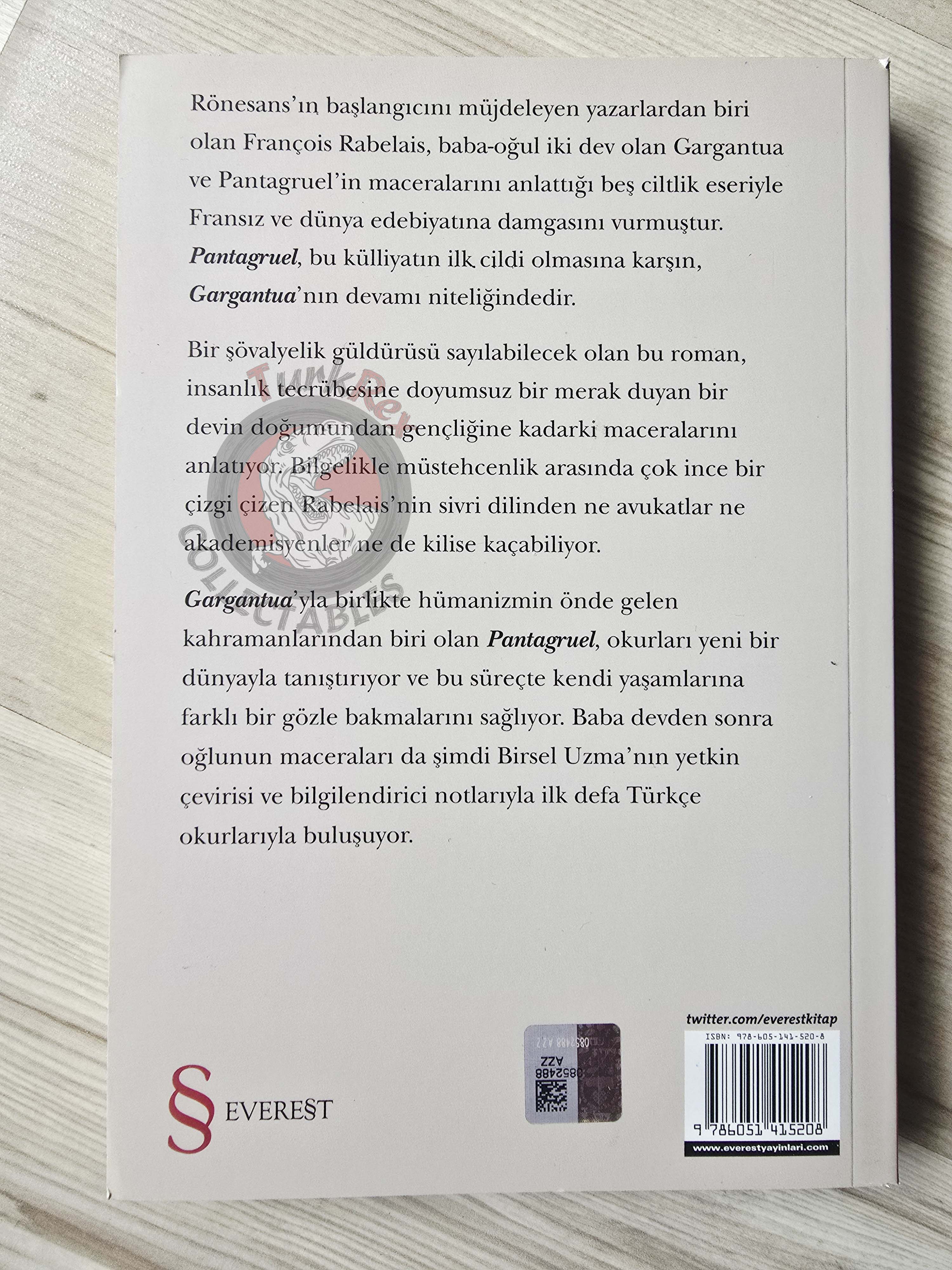François Rabelais – Pantagruel 2012 Turkish Book Turkey Illustrated Gustave Dore