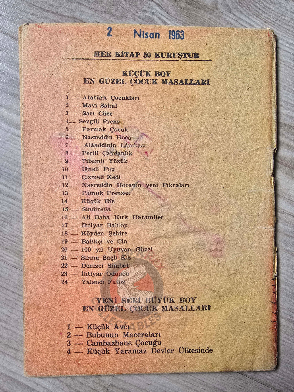 Ernest Hemingway – The Old Man and the Sea 1962 Illustrated Turkish Book Turkey