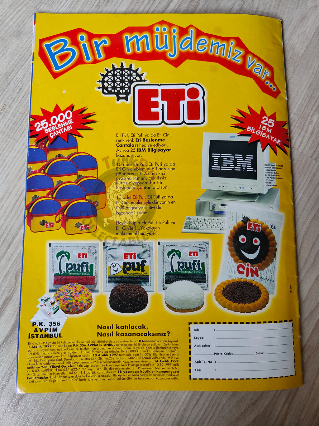 Casper the Friendly Ghost Magazine – Issue #27 1997 Turkish Comic Turkey