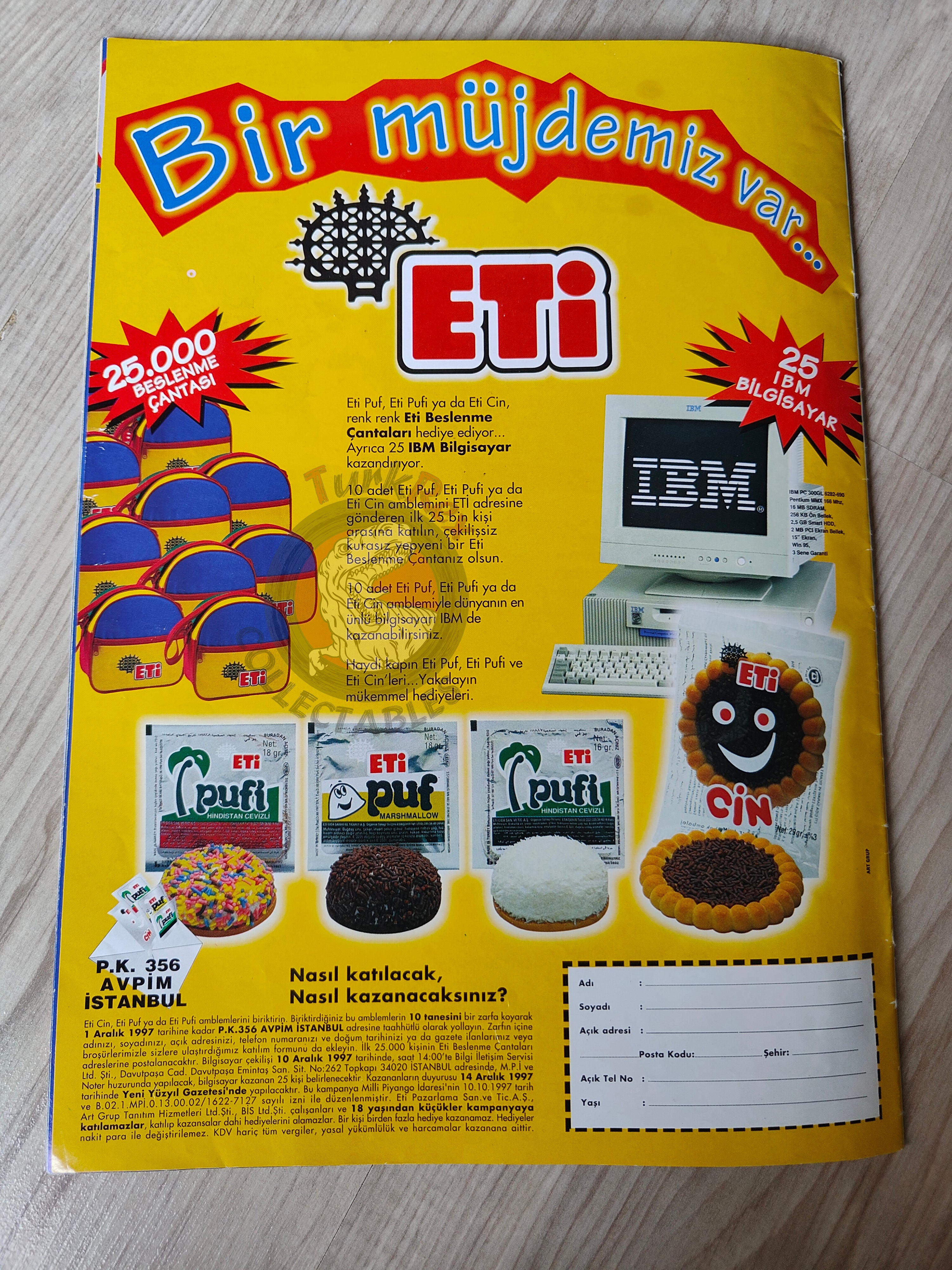 Casper the Friendly Ghost Magazine – Issue #27 1997 Turkish Comic Turkey