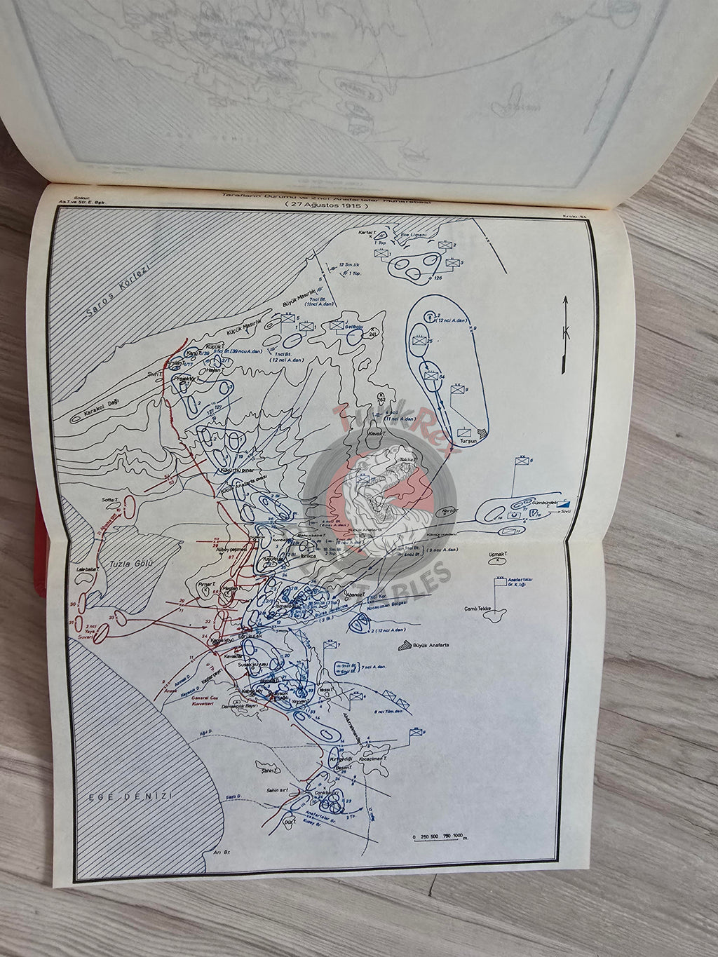 WW1 Gallipoli Campaign Operations 1980 Turkish Book Military Ottoman Empire Maps