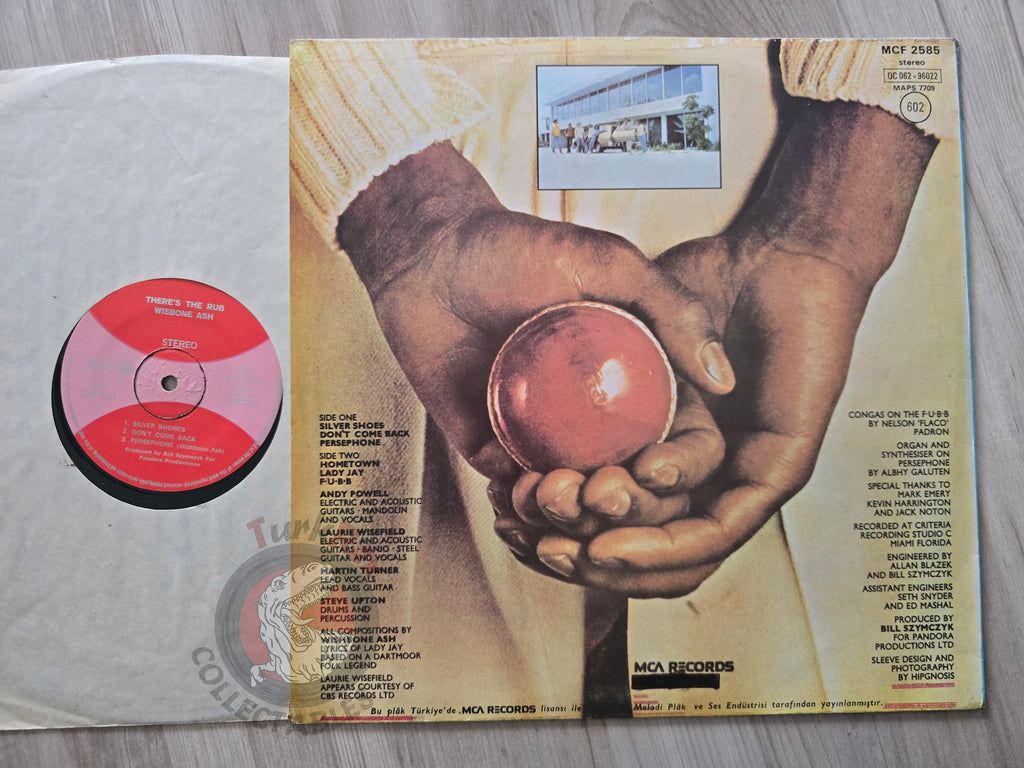 Wishbone Ash – There's The Rub Turkish Pressing Vinyl Turkey Edition
