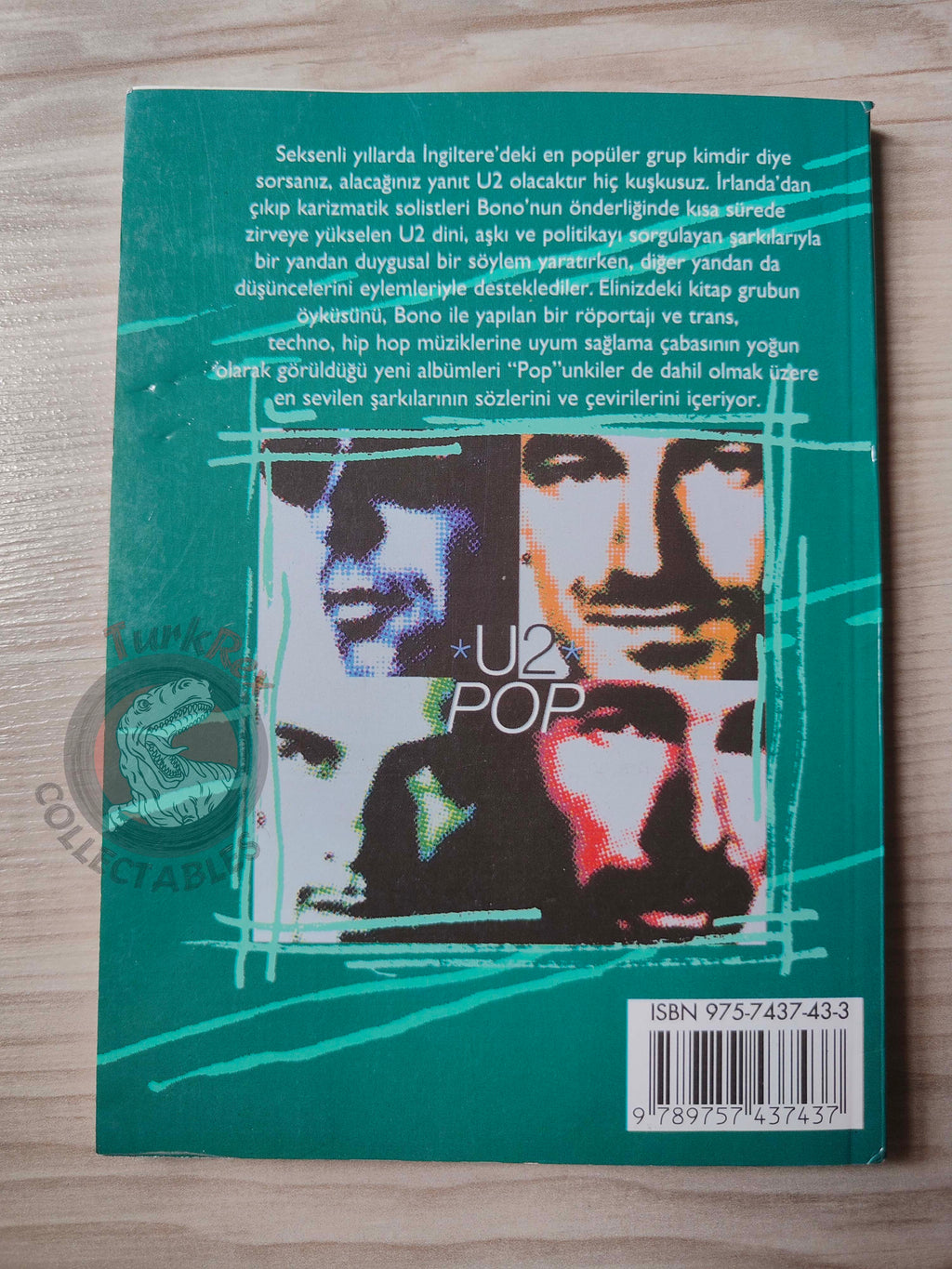 U2 Biography Book 1997 1st by Turkish Writer Book Turkey