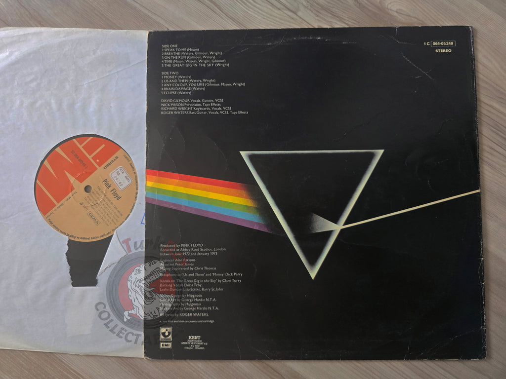 Pink Floyd – The Dark Side Of The Moon Turkish Pressing Vinyl Turkey Edition