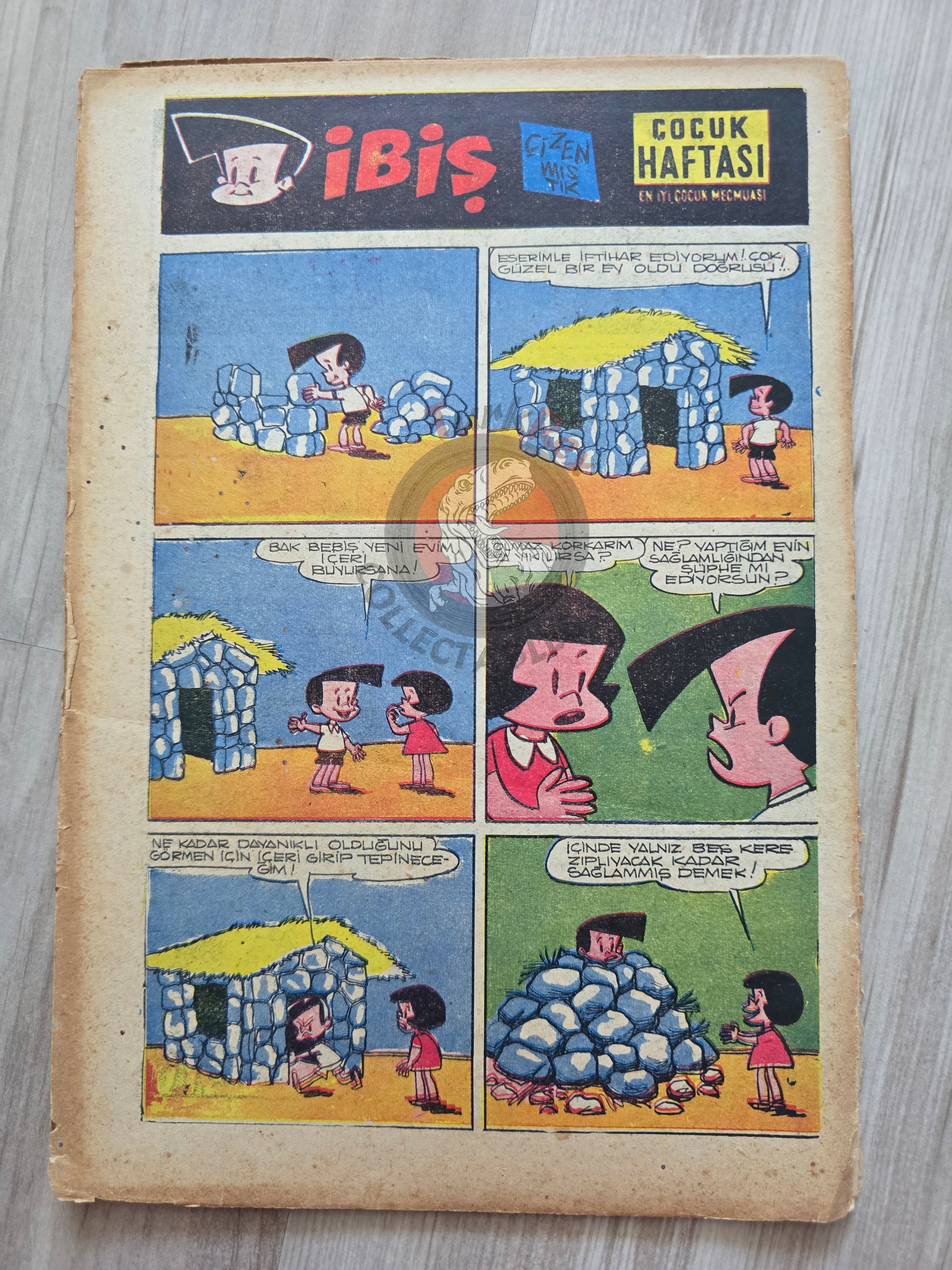 Çocuk Haftası Magazine 1962 Hansel and Gretel Turkish Comic Turkey
