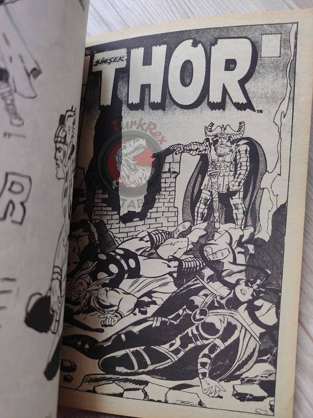 Thor #5 1985 Turkish Comic Turkey The Mighty Thor #197–200 Ragnarok