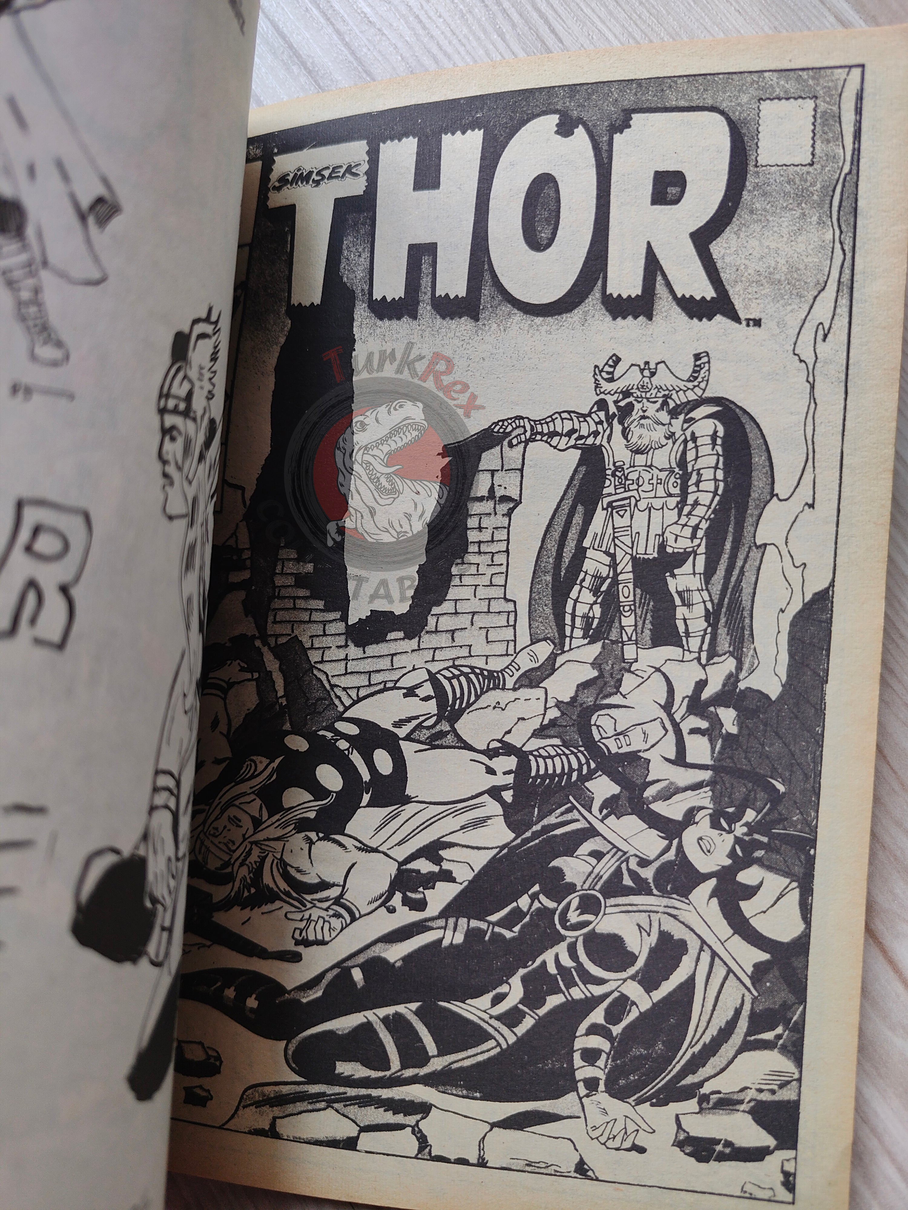 Thor #5 1985 Turkish Comic Turkey The Mighty Thor #197–200 Ragnarok