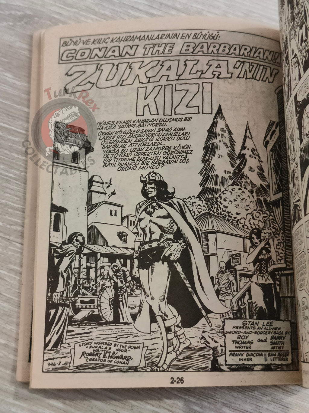 Conan The Barbarian #1 1994 #1-9  Turkish Comic Turkey