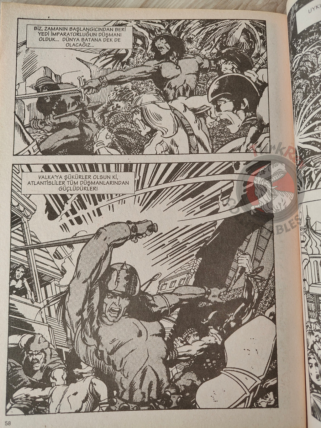 Conan The Barbarian #12 2001 Turkish Comic Turkey #99 #100 Kull Of Atlantis #1