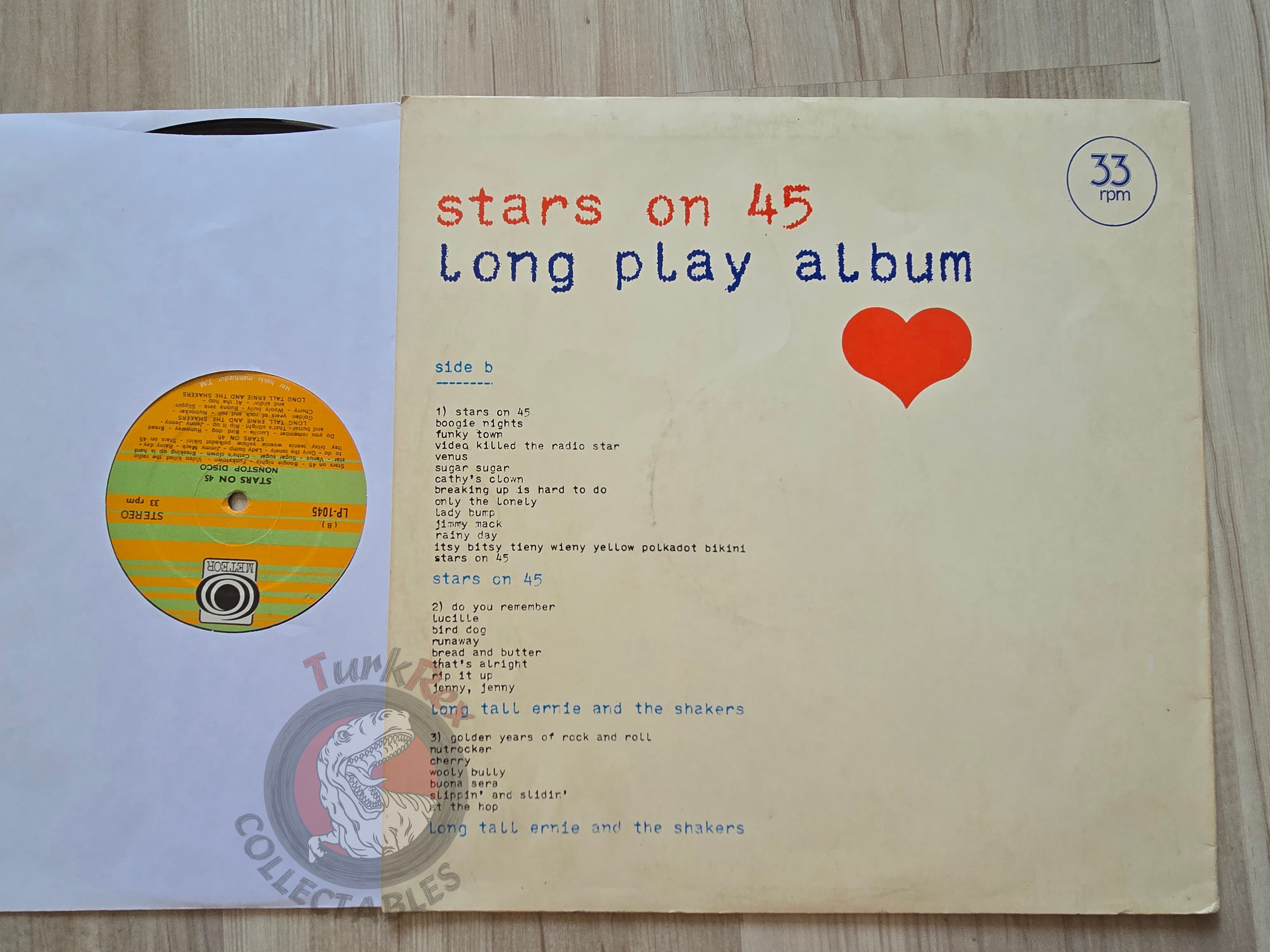 Long Tall Ernie And The Shakers – Long Play Album Turkish Pressing Vinyl Turkey Edition