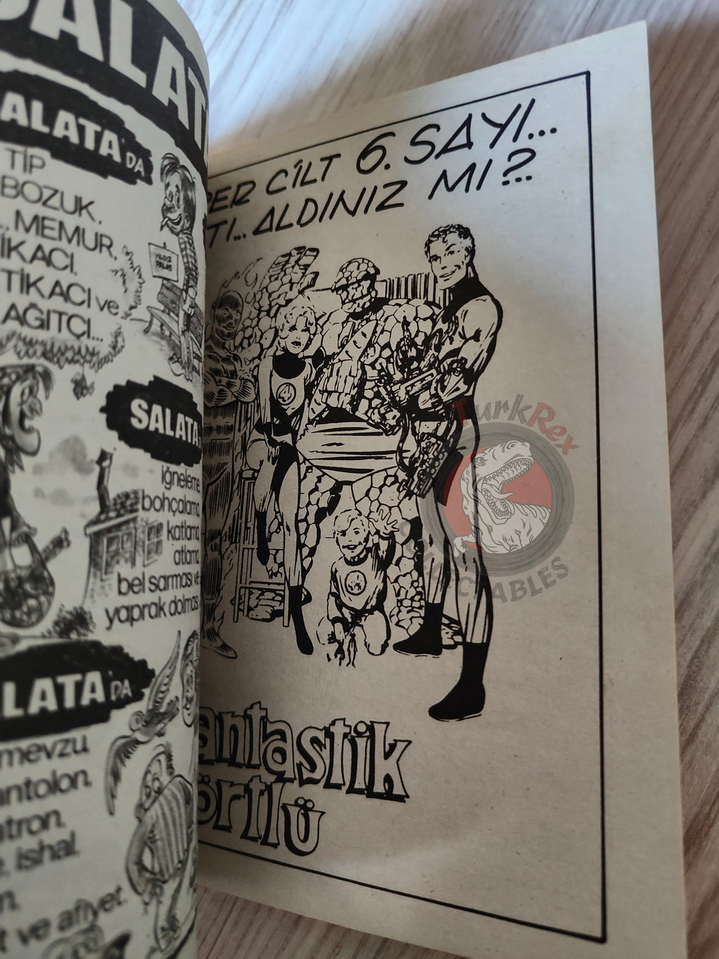Tintin – The Shooting Star mid 1980s Turkish Edition Comic Turkey 2