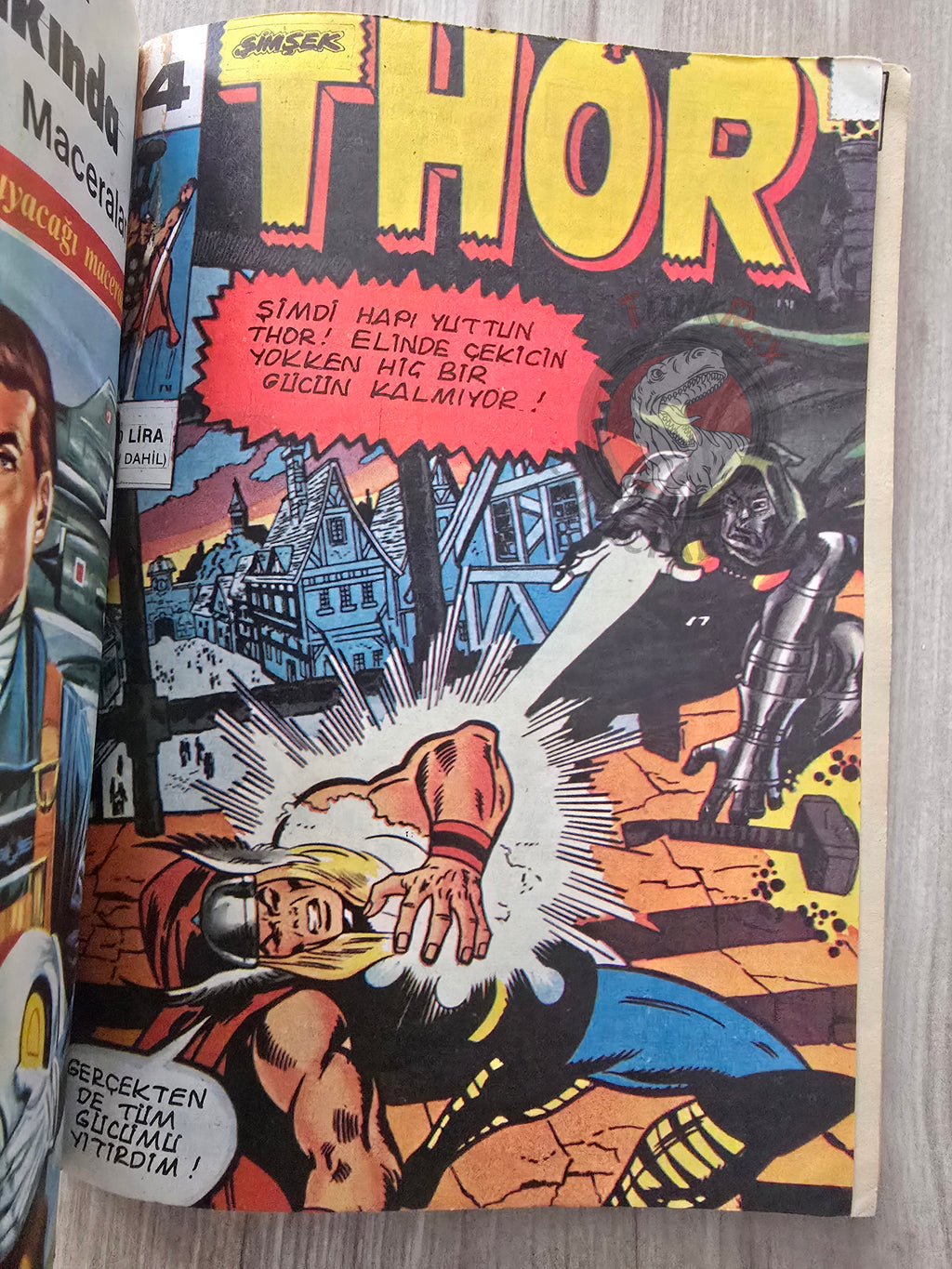 Thor Vol #1 1987 Turkish Comic Turkey The Mighty Thor #178–187 cover #183