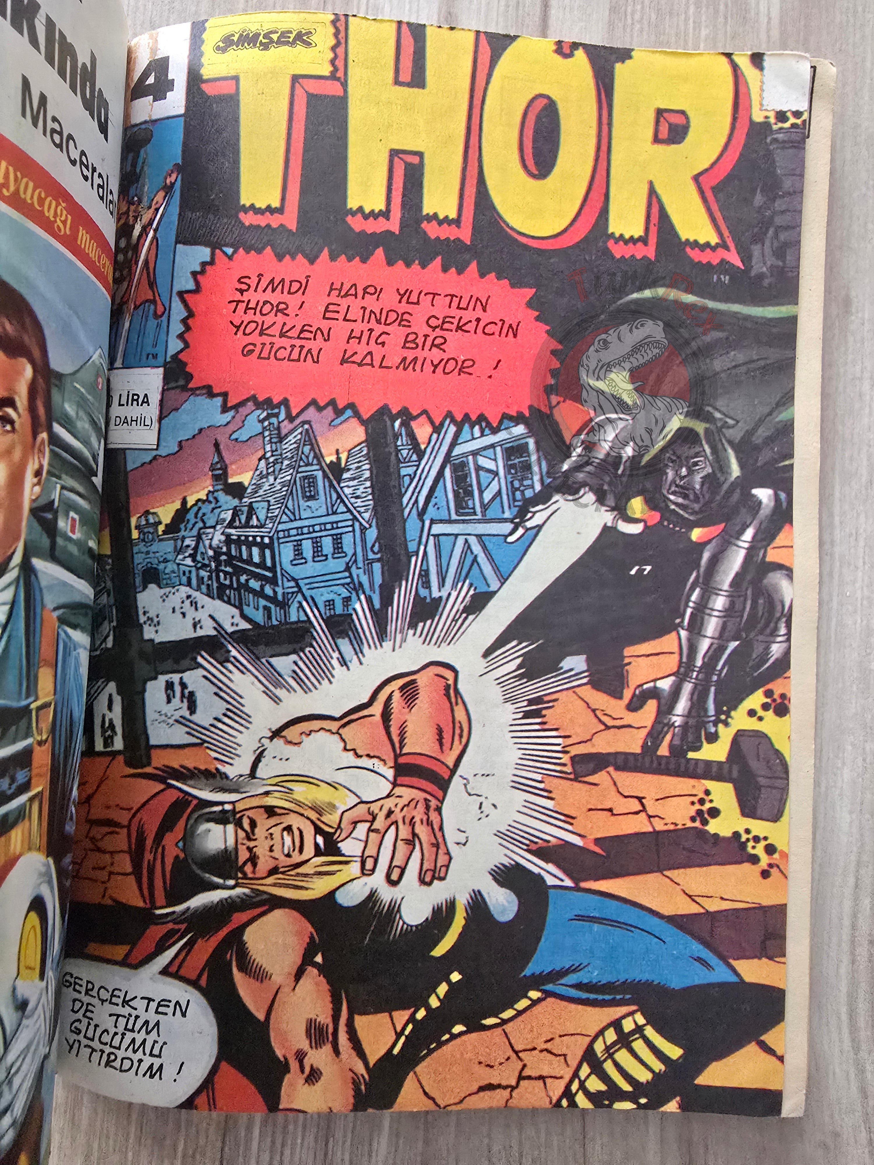 Thor Vol #1 1987 Turkish Comic Turkey The Mighty Thor #178–187 cover #183