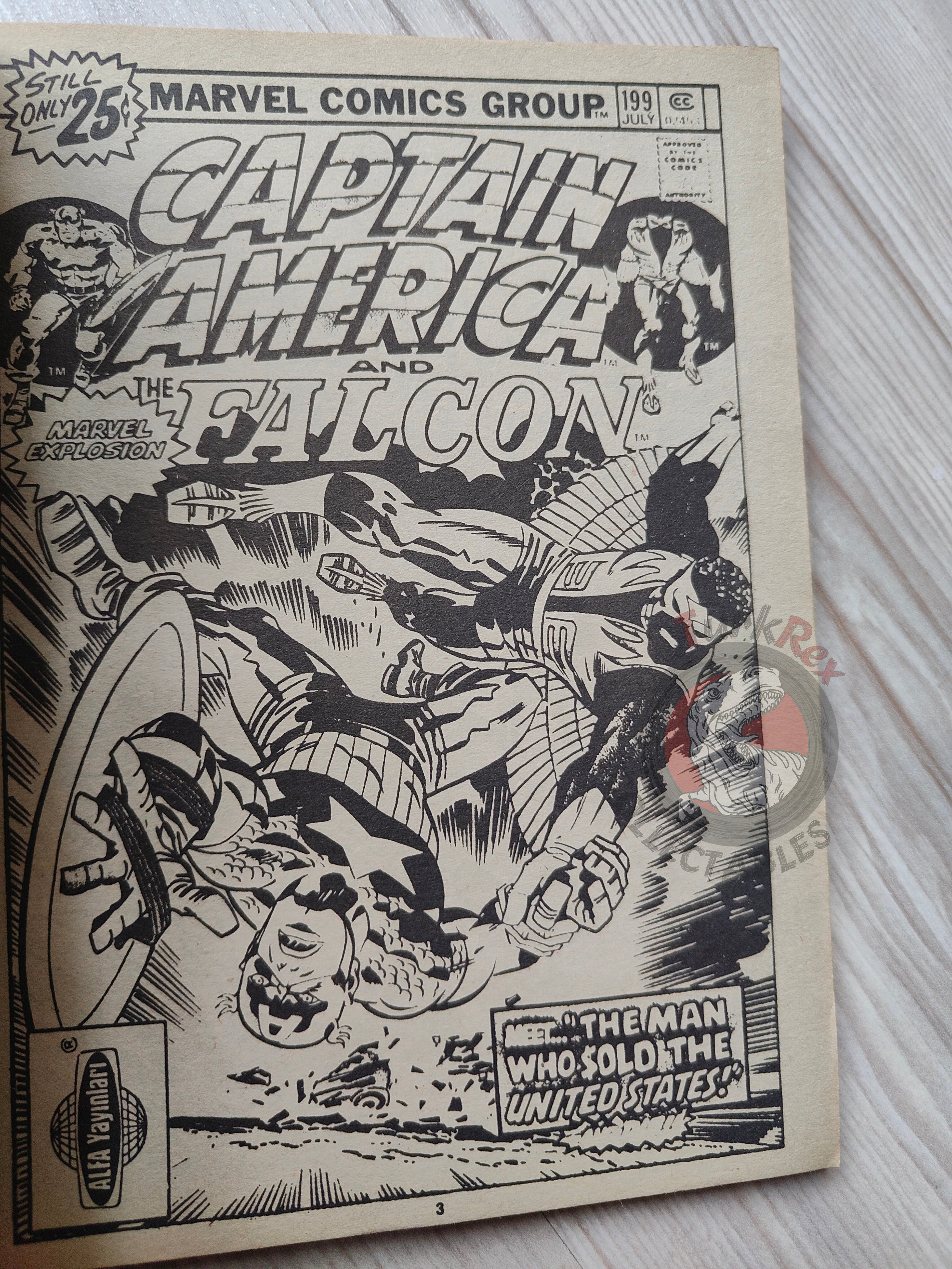 Captain America – Volume 6 1989 Turkish Comic Turkey
