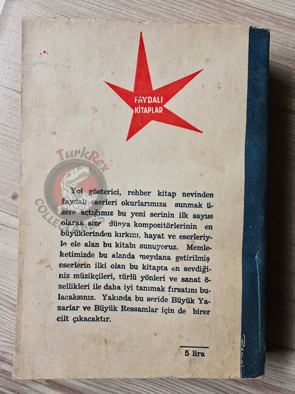Great Composers 1959 1st by Turkish Writer Book Turkey Classical Music Bach Haydn