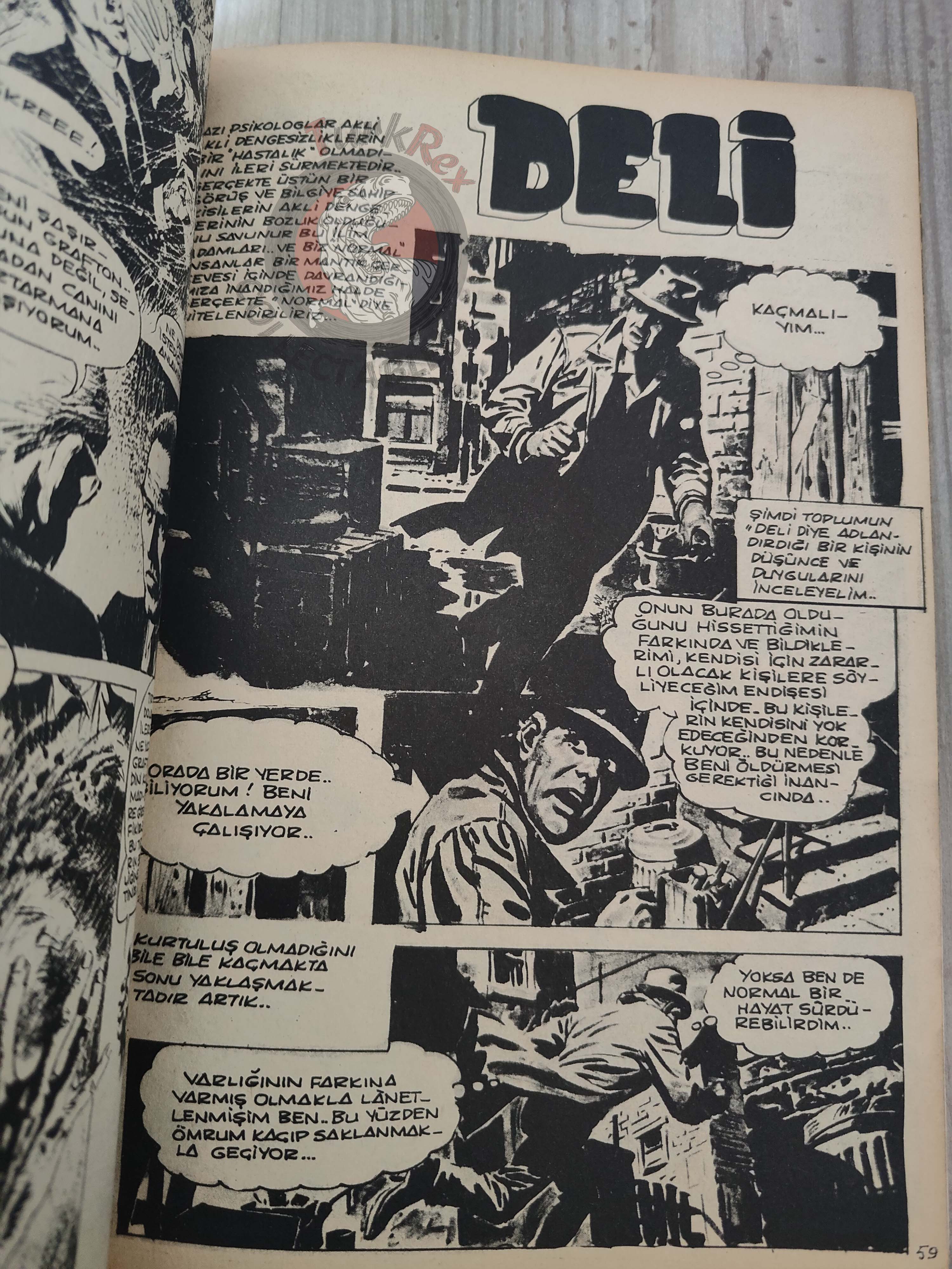 Korku January 1973 Turkish Comic Turkey Vampirella #19 Warren Creepy Eerie