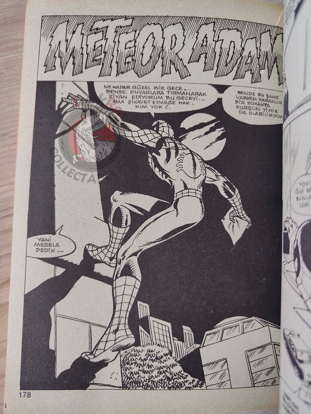 Spider-Man Vol #103 Turkish Comic Turkey Spectacular #58 #59 #60 #71 #67 Indiana Jones