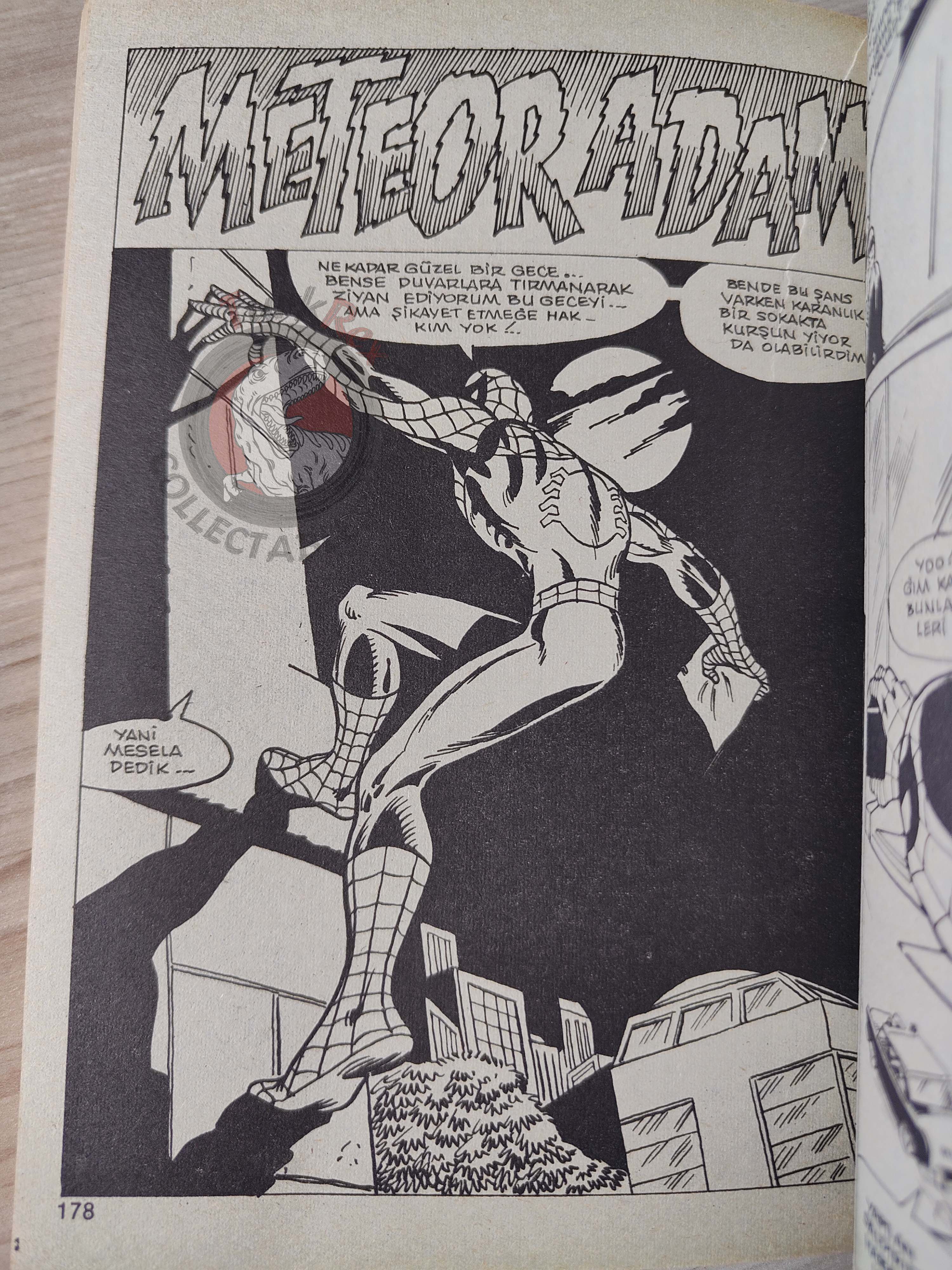 Spider-Man Vol #103 Turkish Comic Turkey Spectacular #58 #59 #60 #71 #67 Indiana Jones