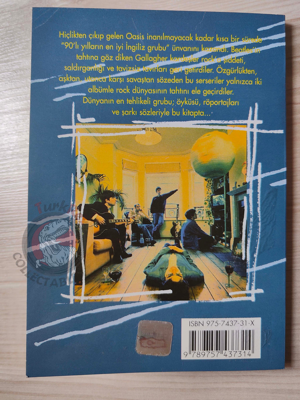 Oasis Biography Book 1997 1st by Turkish Writer Book Turkey