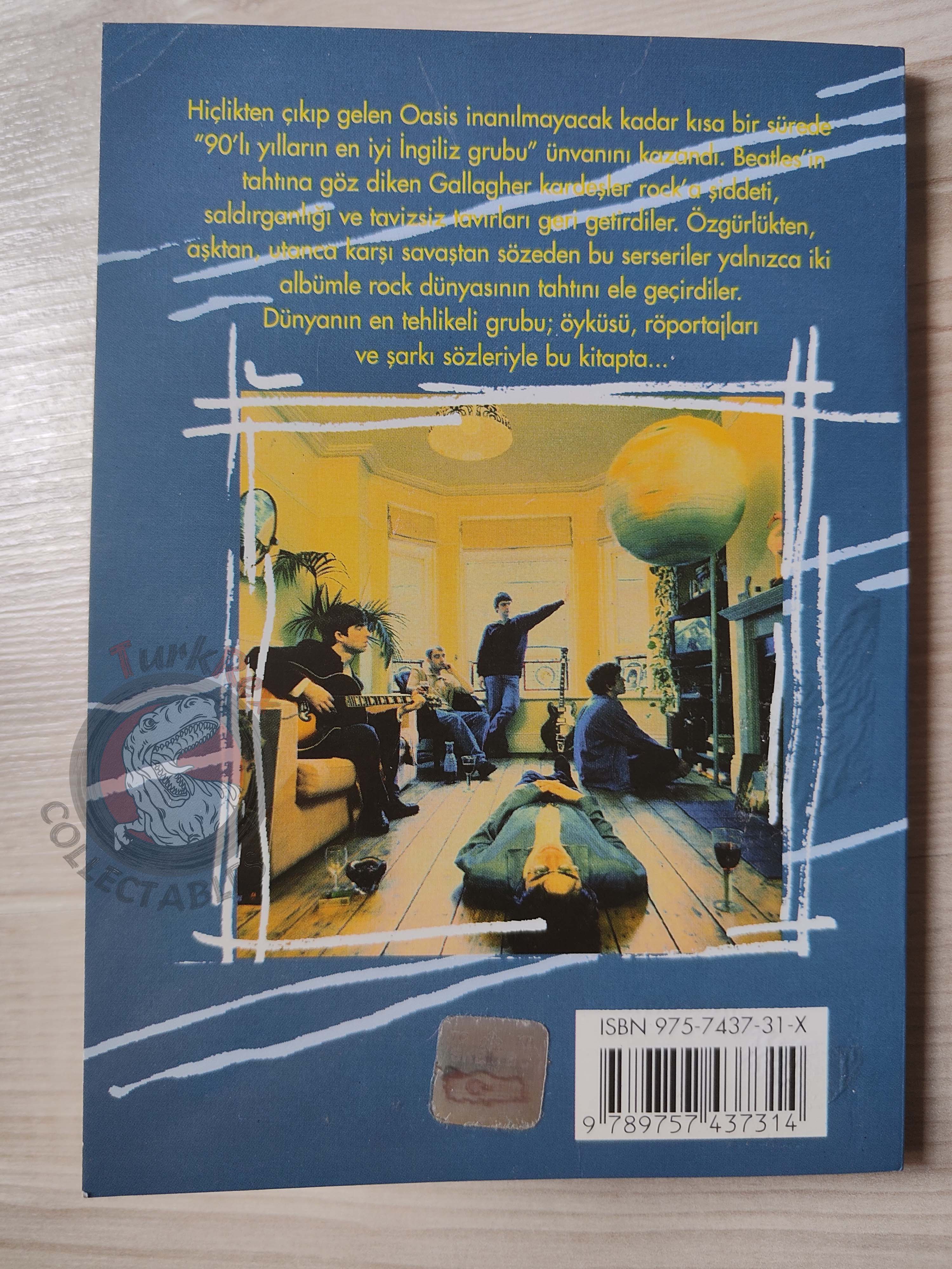 Oasis Biography Book 1997 1st by Turkish Writer Book Turkey