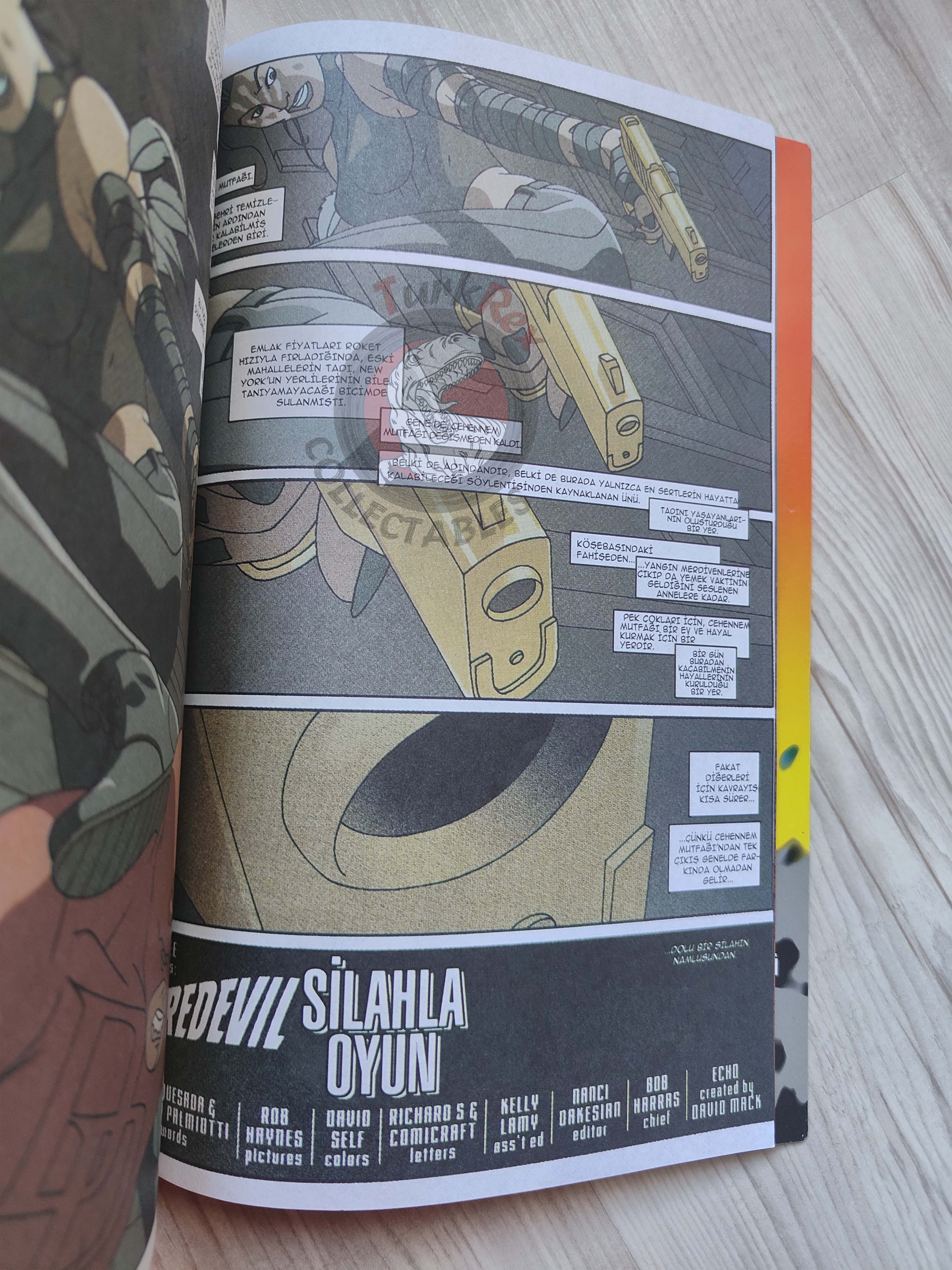 Daredevil Volume #2 Turkish Comic Turkey Marvel Knights #7–12 Spiderman