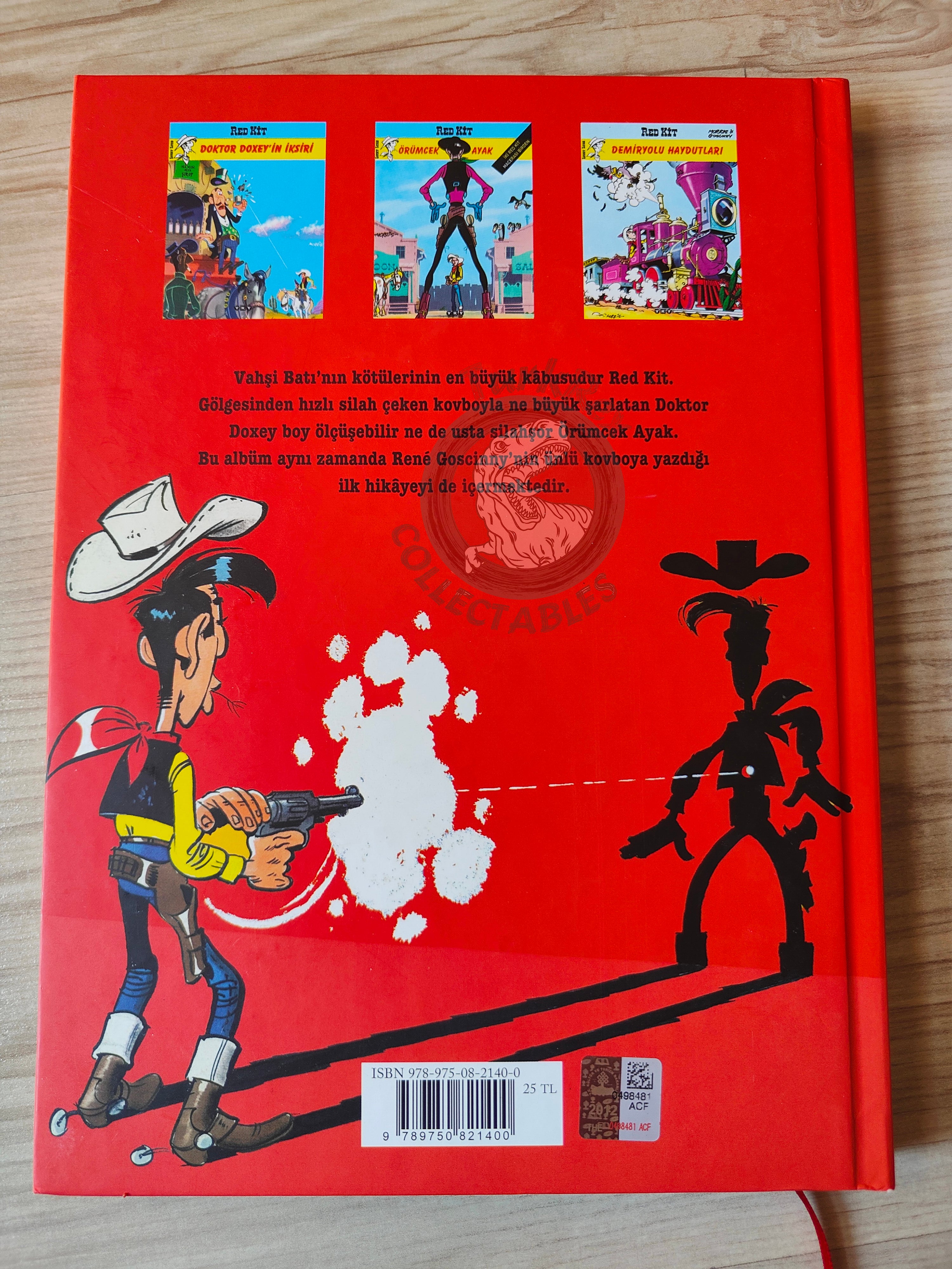 Lucky Luke – L'integrale #3 Turkish Comic Turkey L’Elixir du Docteur Doxey