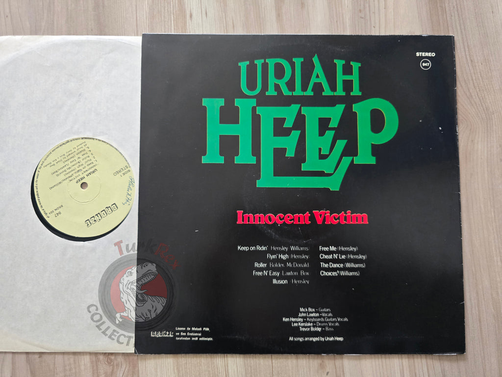 Uriah Heep – Innocent Victim Turkish Pressing Vinyl Turkey Edition 2