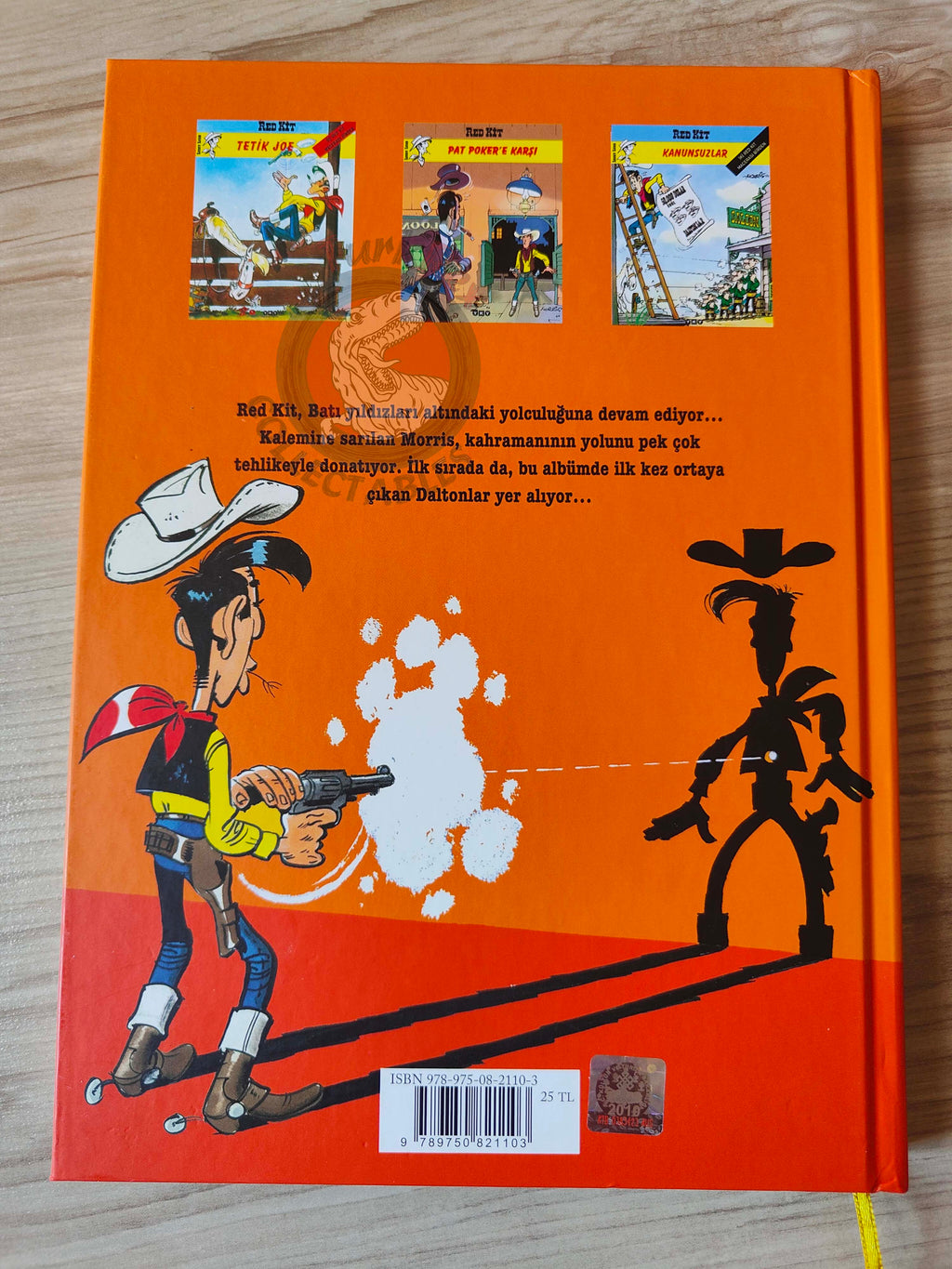 Lucky Luke – L'integrale #2 Turkish Comic Turkey Sous le Ciel de l'Ouest
