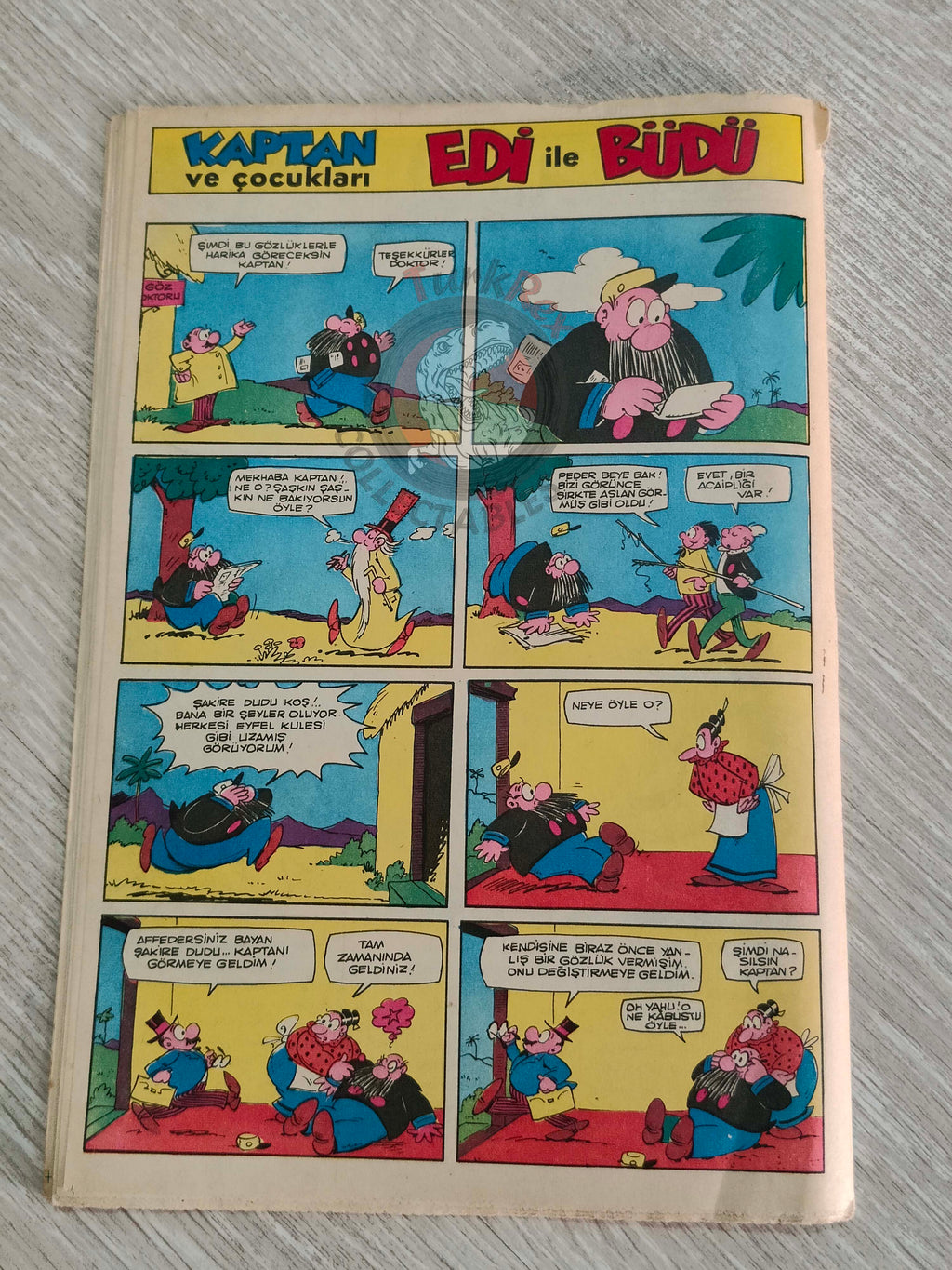 Doğan Kardeş 1971 Magazine #29 Turkish Comic Turkey Sinbad the Sailor Alice In Wonderland