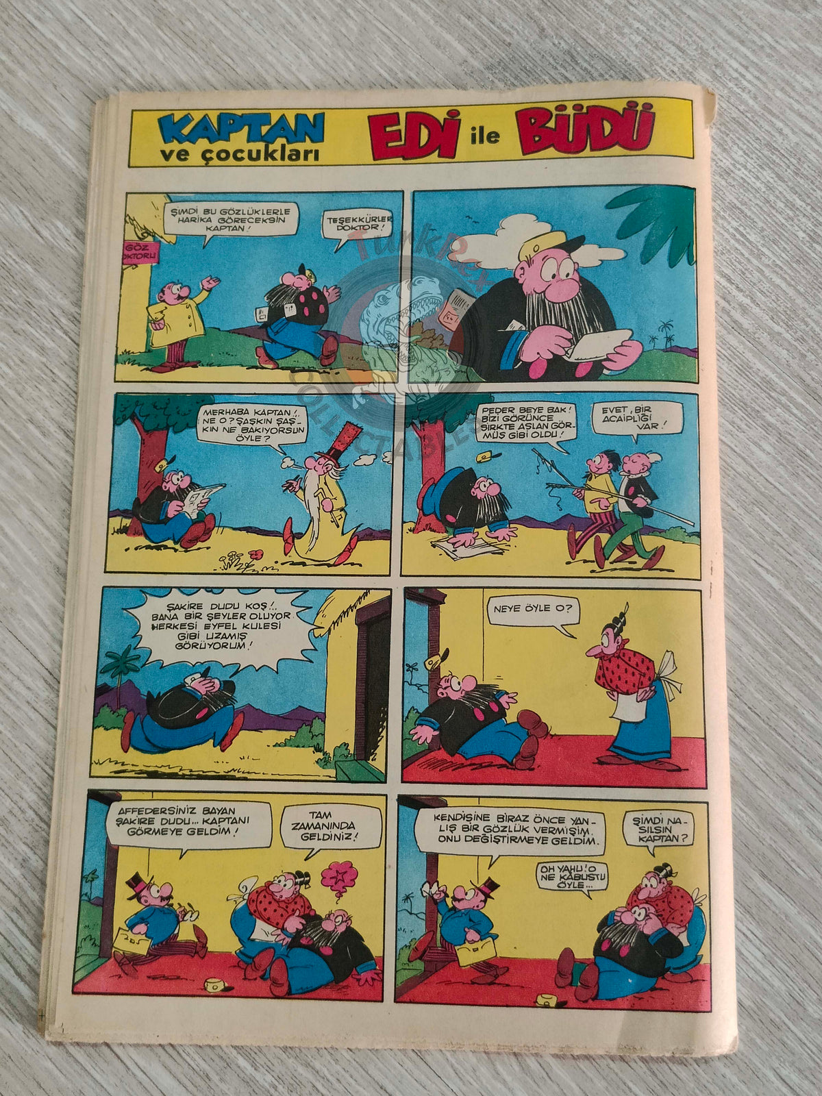 Doğan Kardeş 1971 Magazine #29 Turkish Comic Turkey Sinbad the Sailor Alice In Wonderland