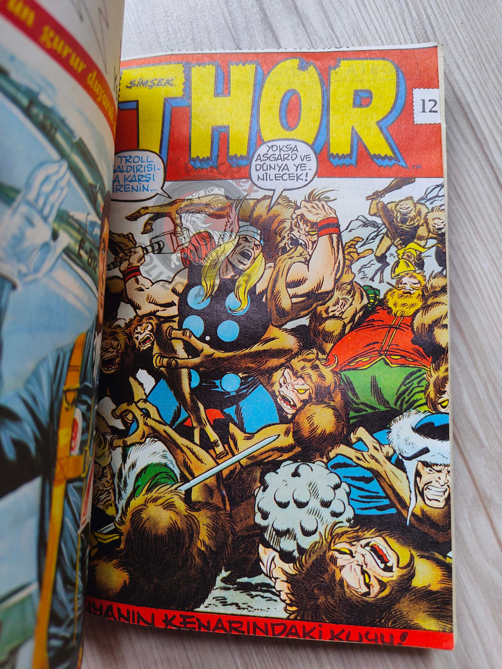 Thor #4 1985 Turkish Comic Turkey The Mighty Thor #193–196 Silver Surfer