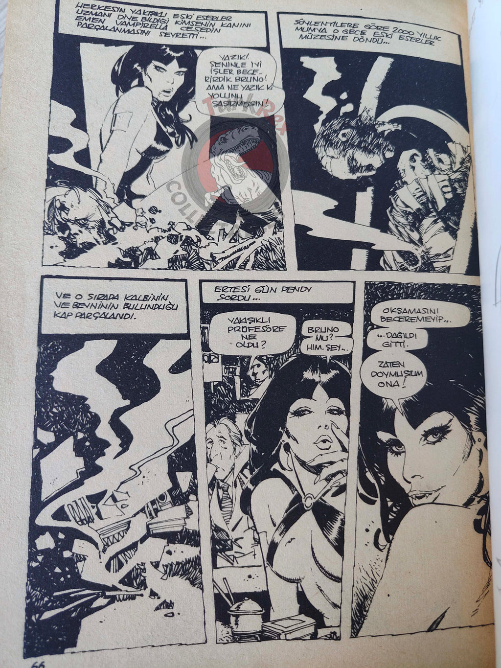 Korku March 1975 Turkish Comic Turkey Vampirella #32 Warren Creepy Eerie
