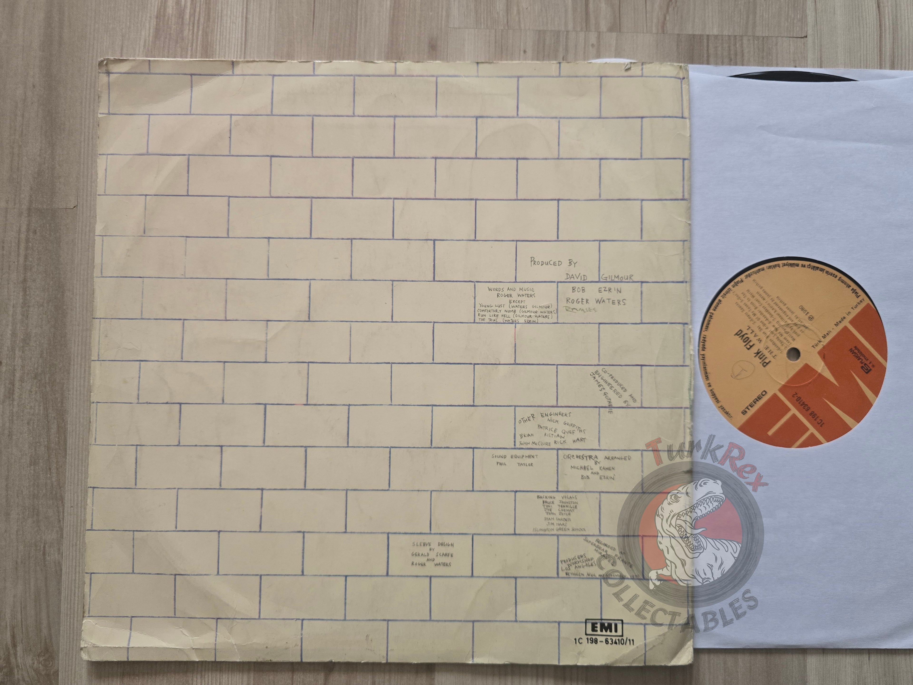 Pink Floyd – The Wall Turkish Pressing Vinyl Turkey Edition