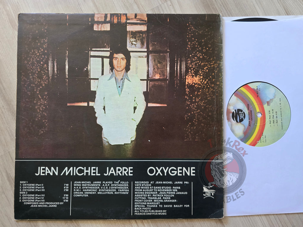 Jean-Michel Jarre – Oxygène Turkish Pressing Vinyl Turkey Edition 3