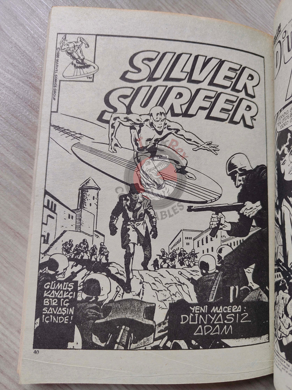 Silver Surfer Vol #3 1988 Turkish Comic Turkey #6 #7 #8 #9 #10 What If? #43